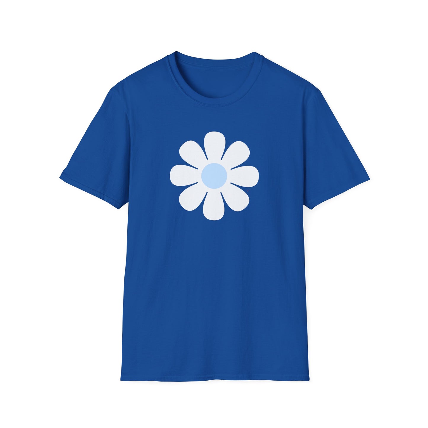 Retro Blue Daisy T-Shirt