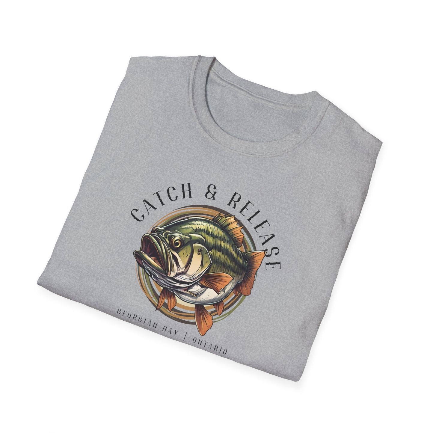 Catch & Release Georgian Bay Bass T-Shirt