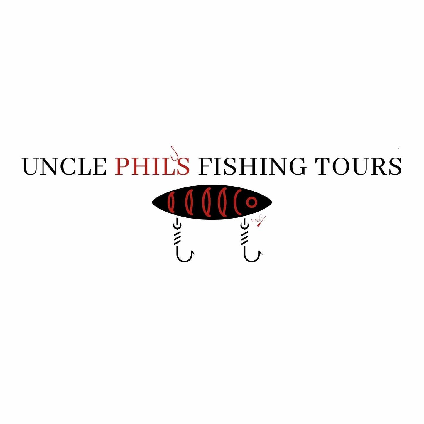 Uncle Phil's Fishing Tours Black Lure Hoodie