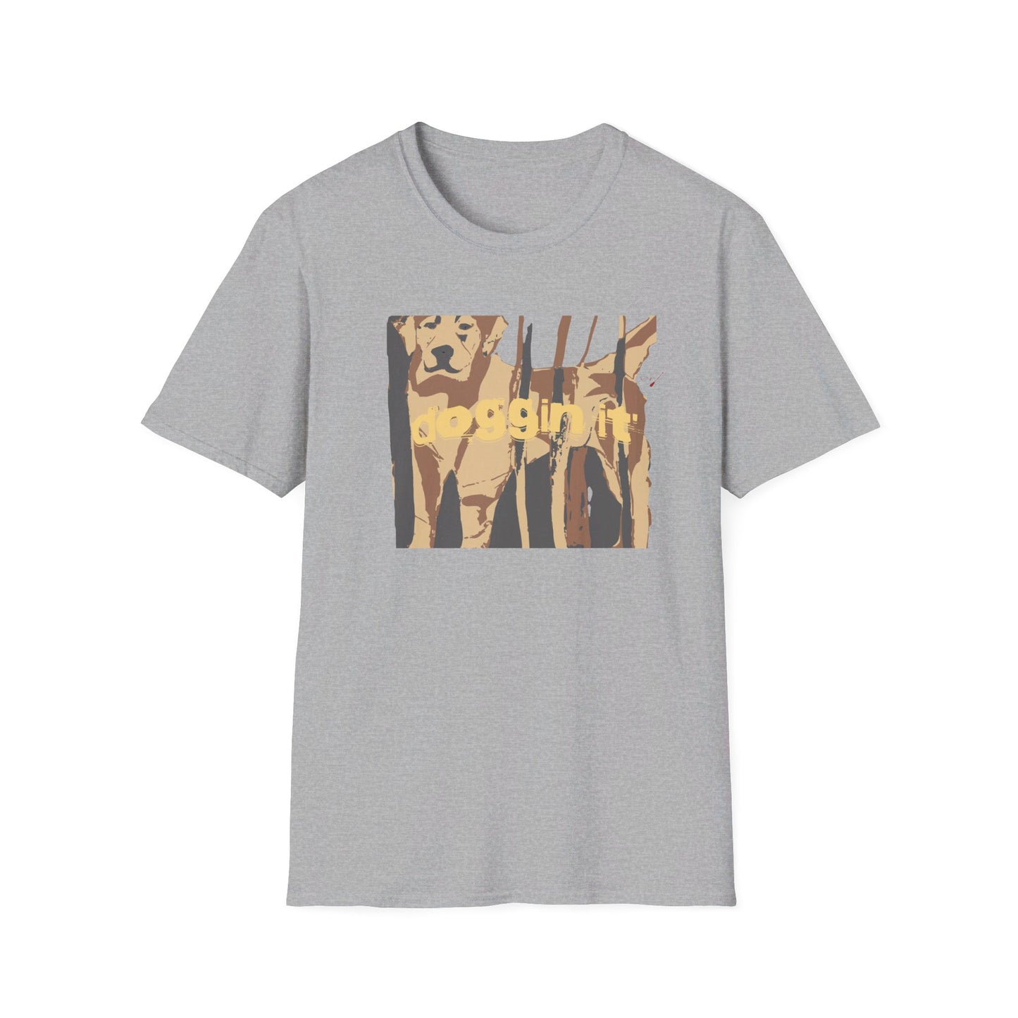 doggin it' Brown T-Shirt