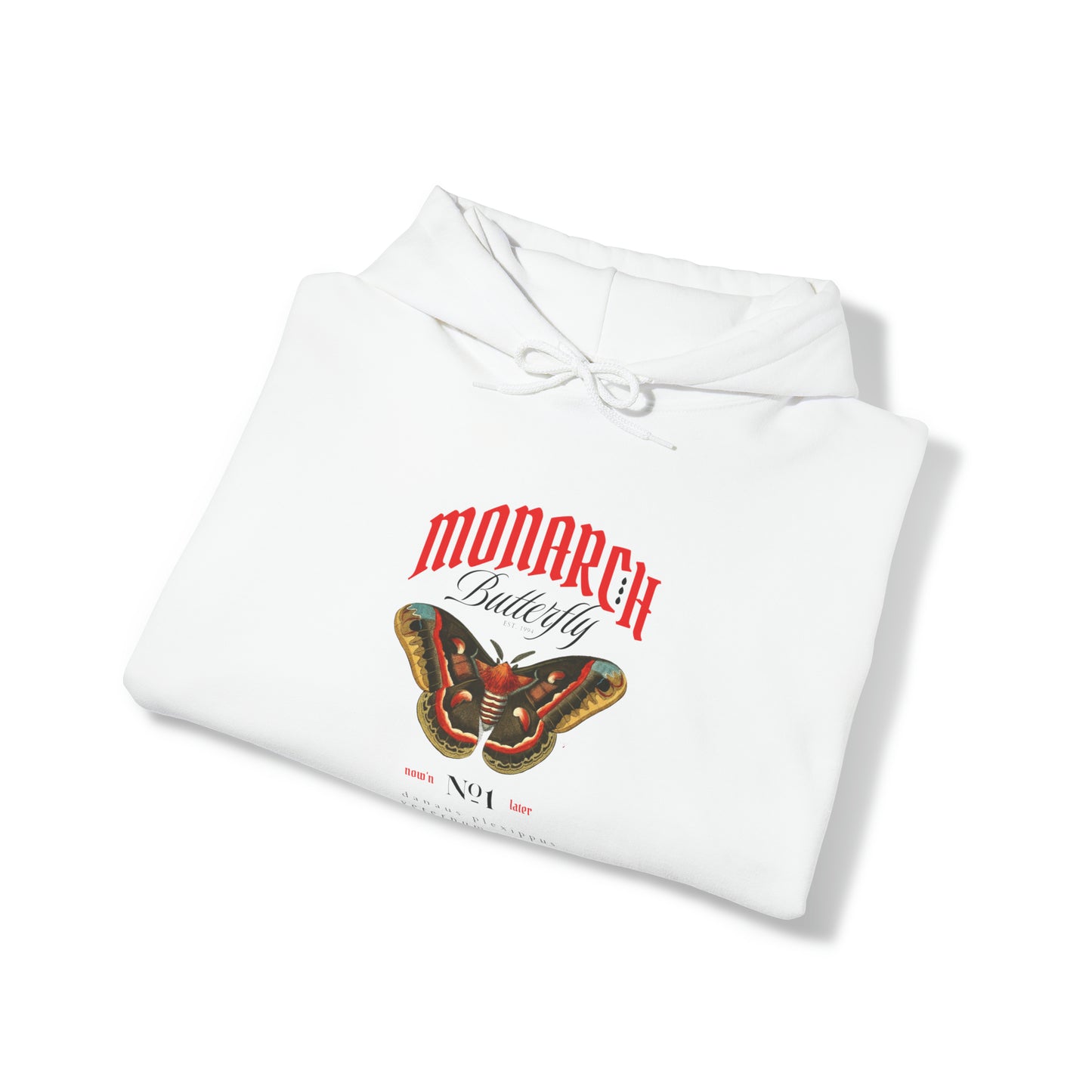 redpaddle Vintage Monarch Butterfly Hoodie