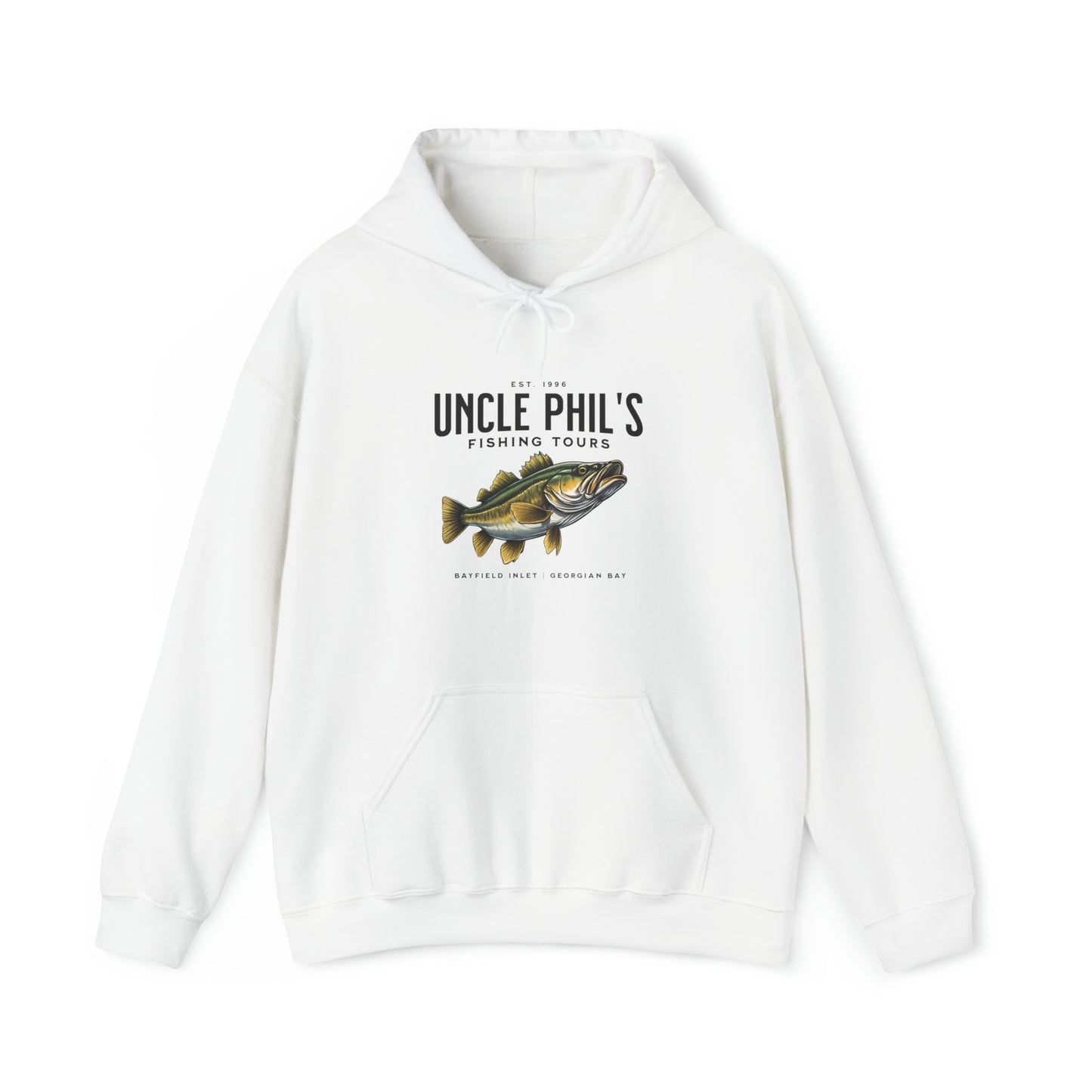 Uncle Phil's Fishing Tours Bayfield Inlet Walleye Hoodie