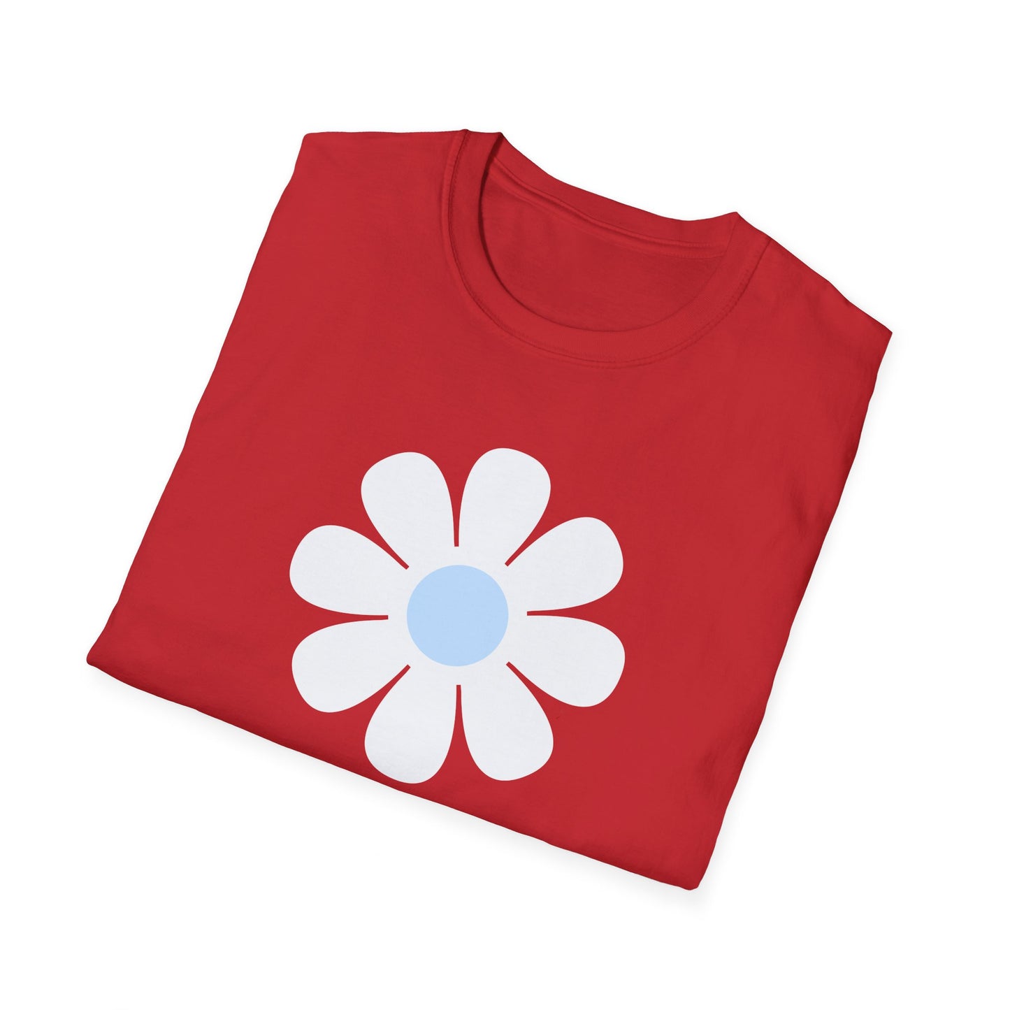 Retro Blue Daisy T-Shirt