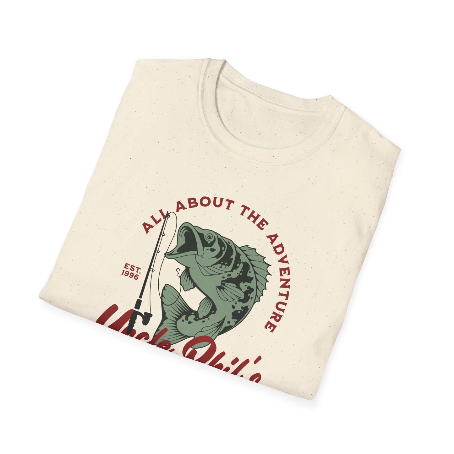 Uncle Phil's Fishing Tours - All About The Adventure T-Shirt