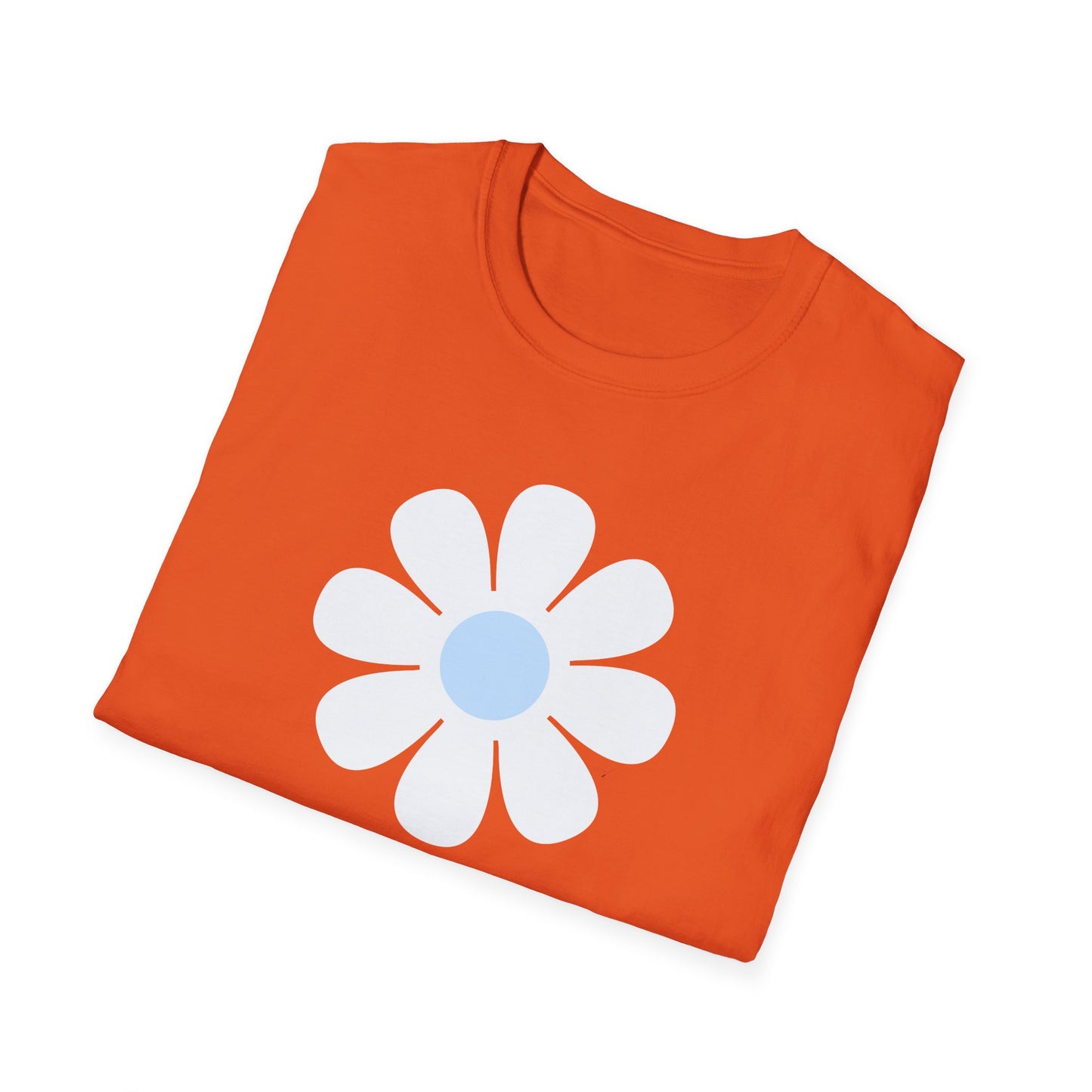 Retro Blue Daisy T-Shirt