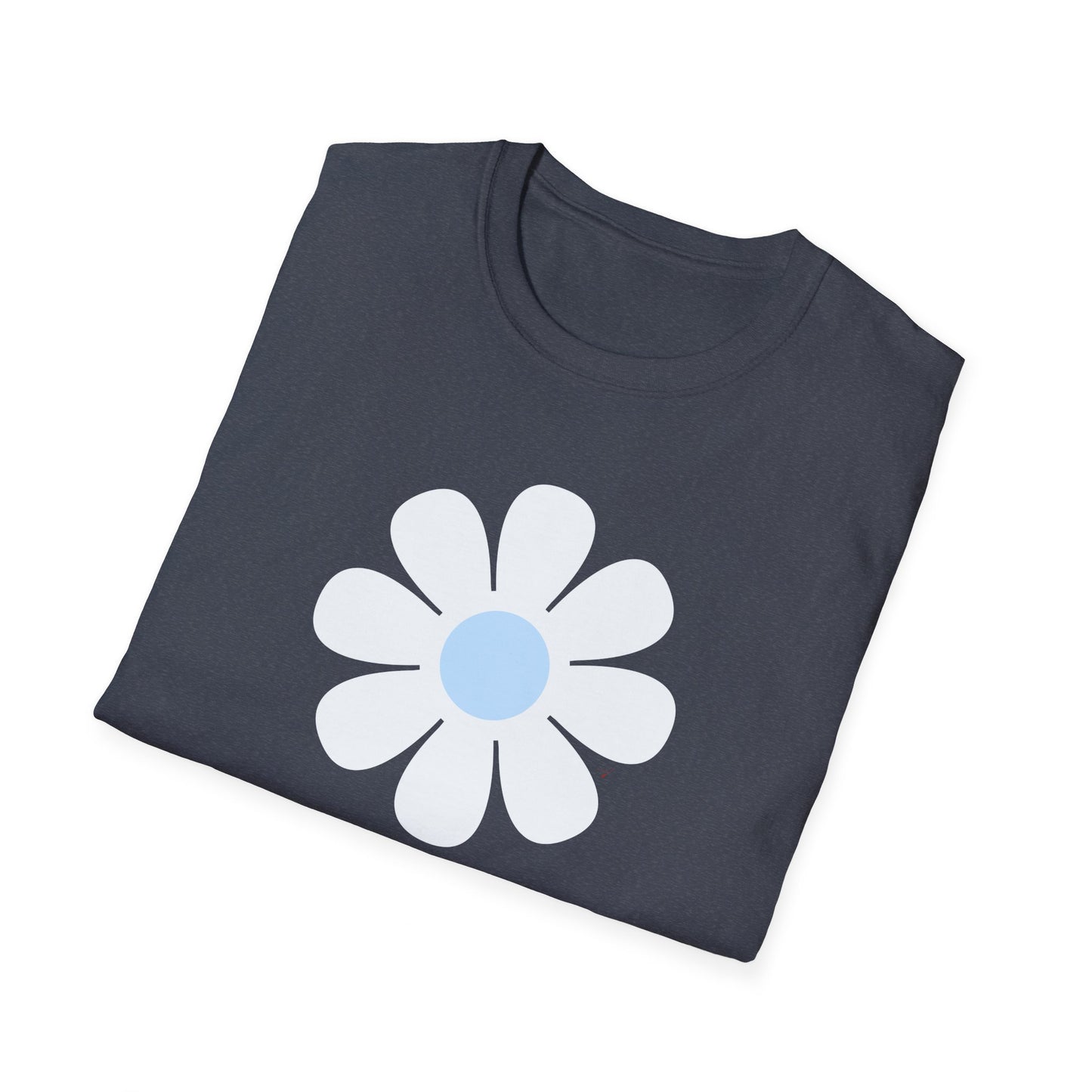 Retro Blue Daisy T-Shirt