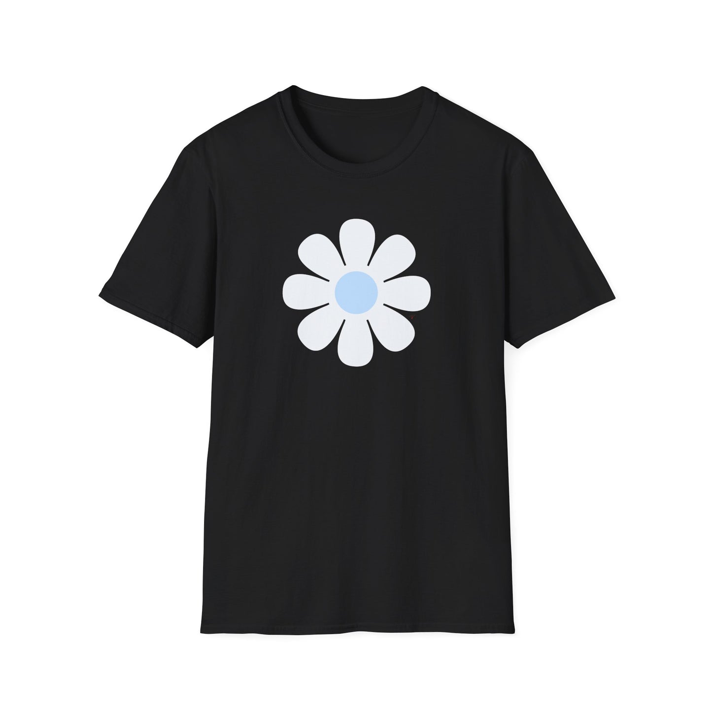 Retro Blue Daisy T-Shirt
