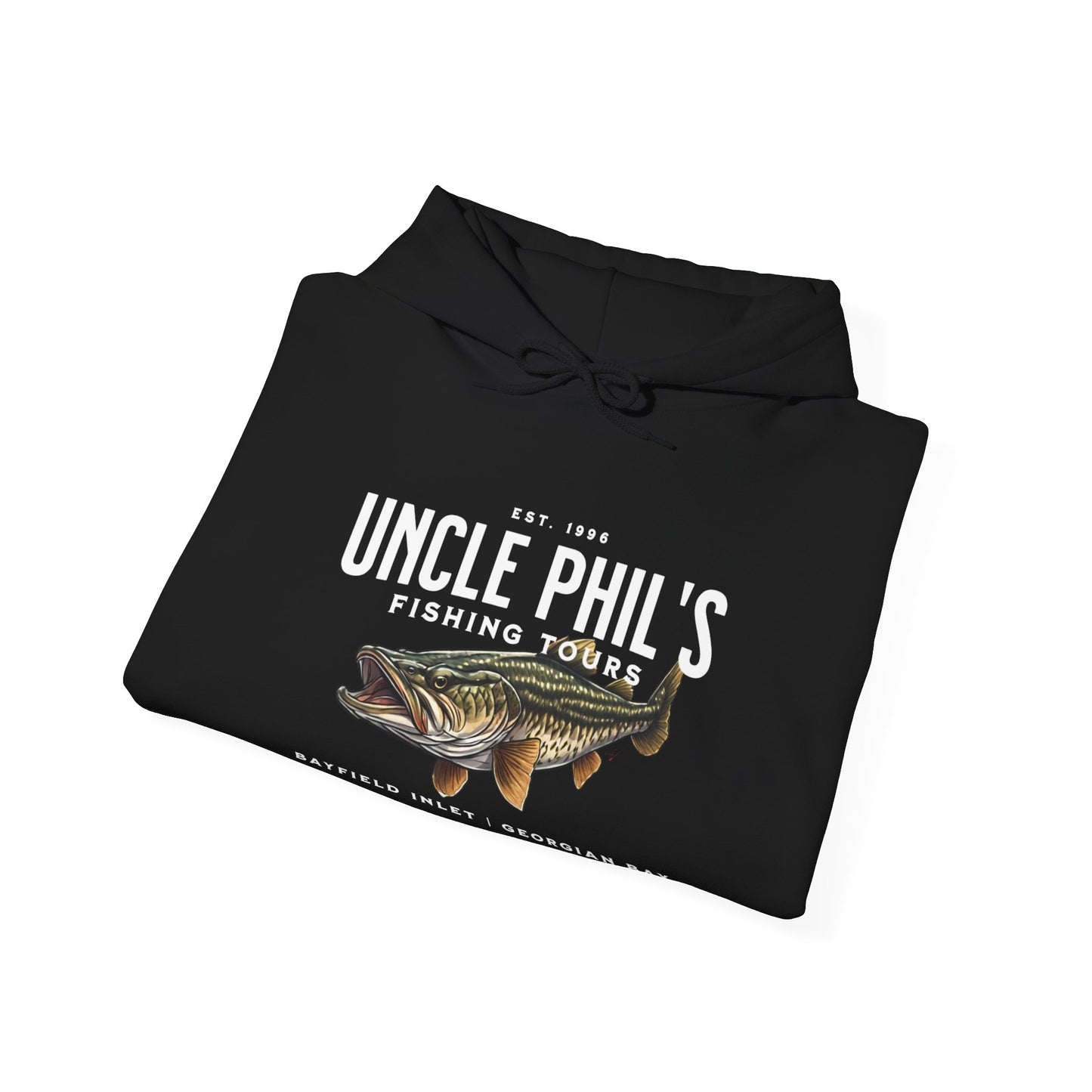 Uncle Phil's Fishing Tours Bayfield Inlet Pike Hoodie