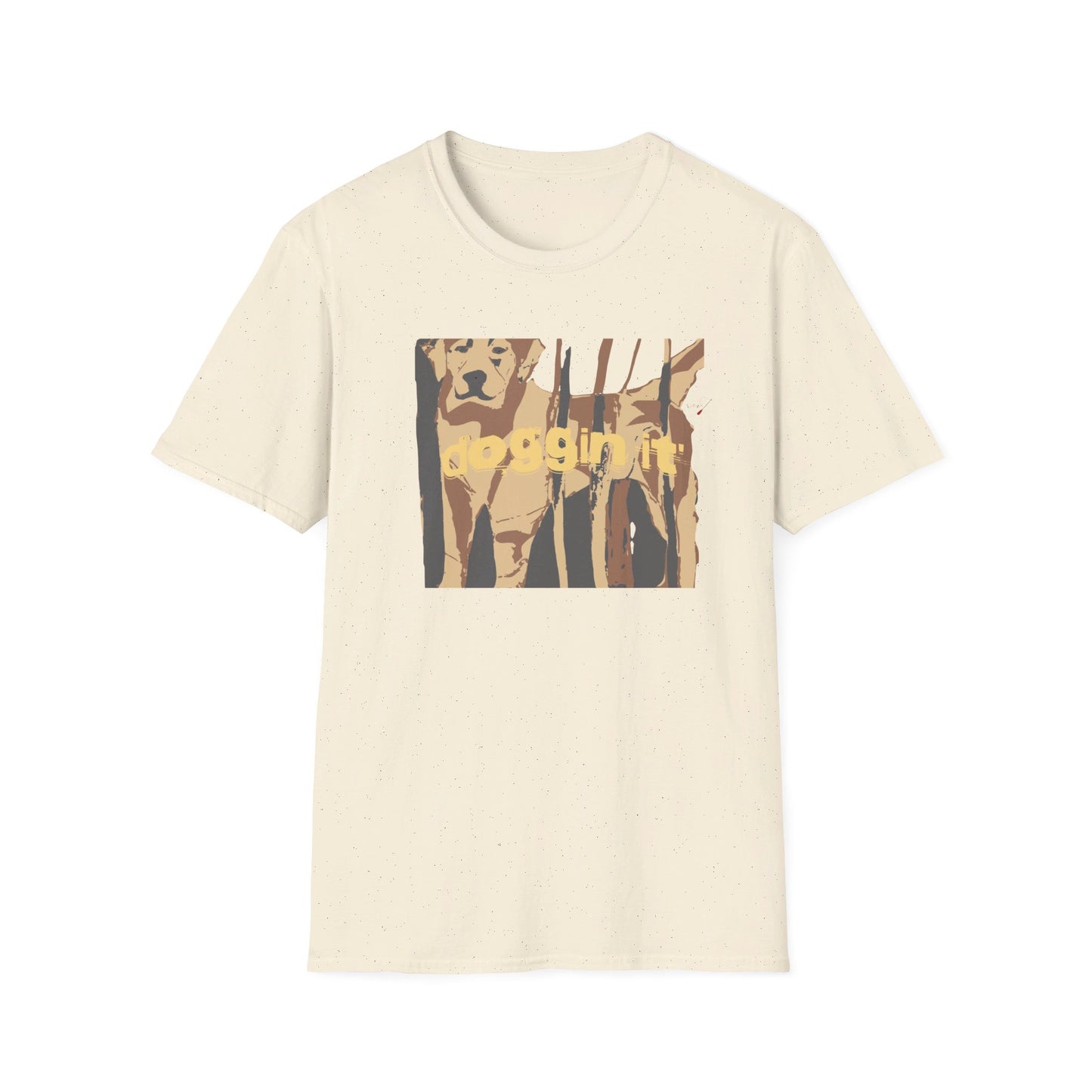 doggin it' Brown T-Shirt
