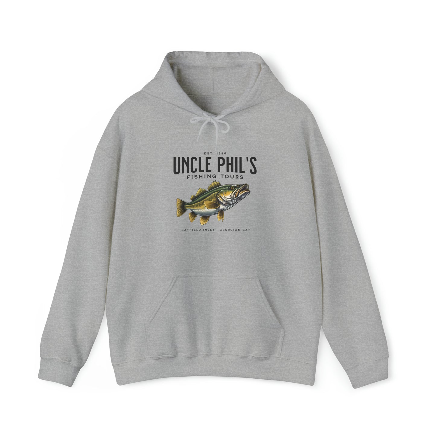 Uncle Phil's Fishing Tours Bayfield Inlet Walleye Hoodie