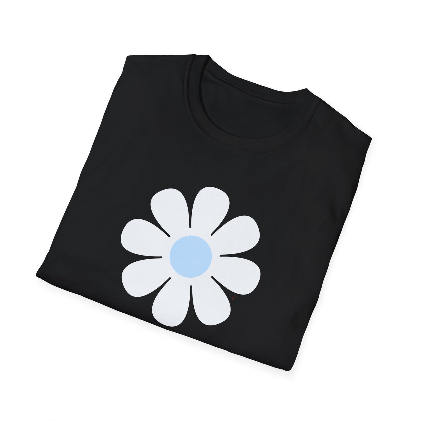 Retro Blue Daisy T-Shirt