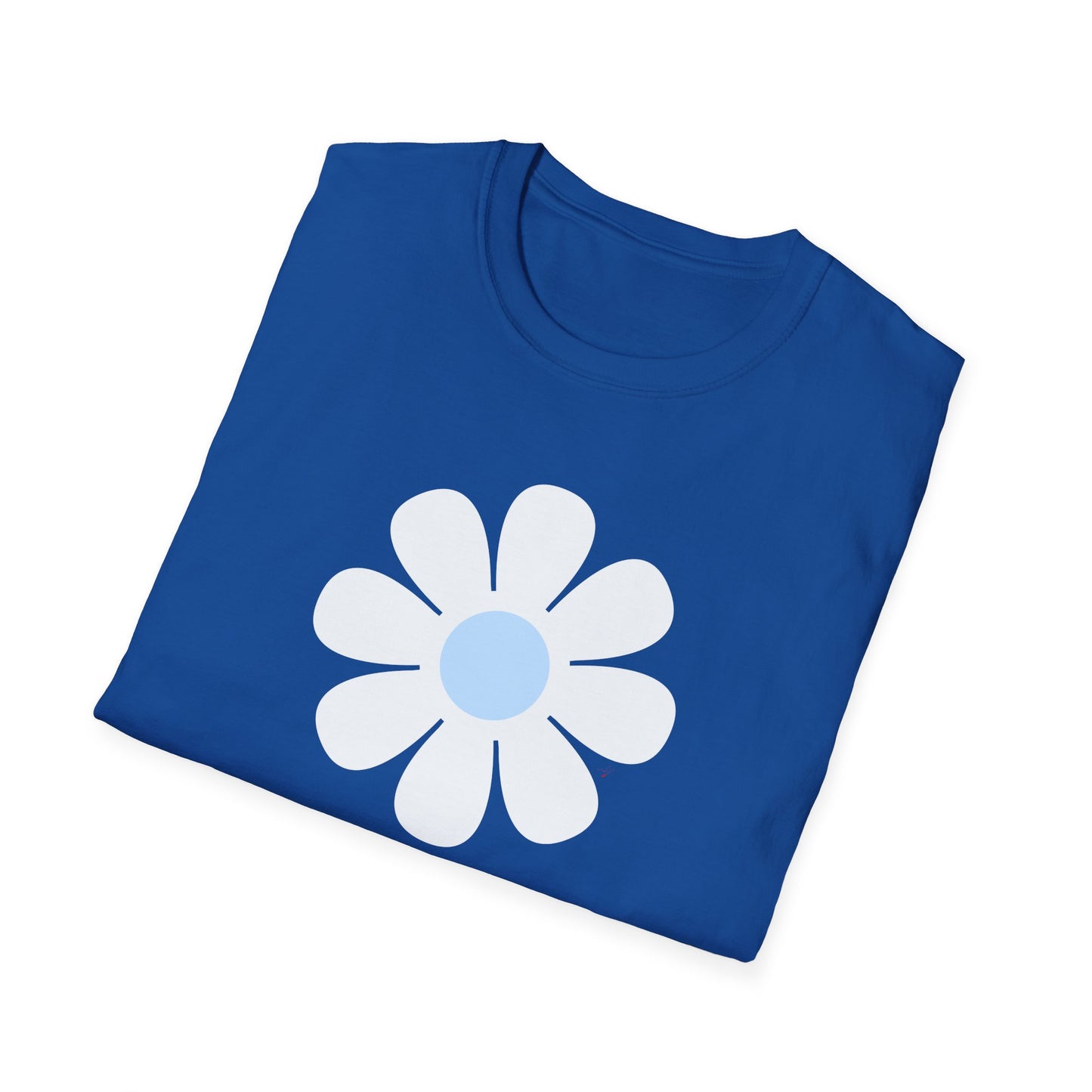 Retro Blue Daisy T-Shirt
