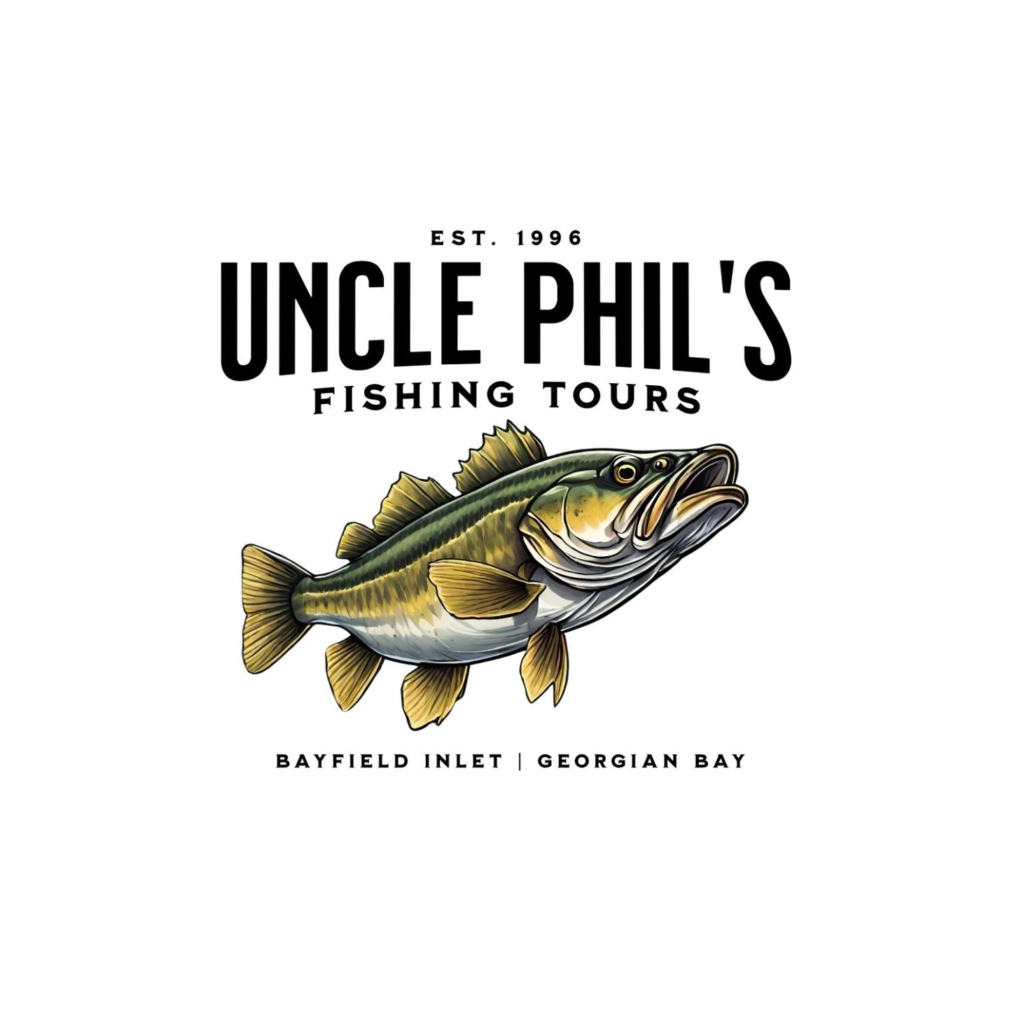 Uncle Phil's Fishing Tours Bayfield Inlet Walleye Hoodie