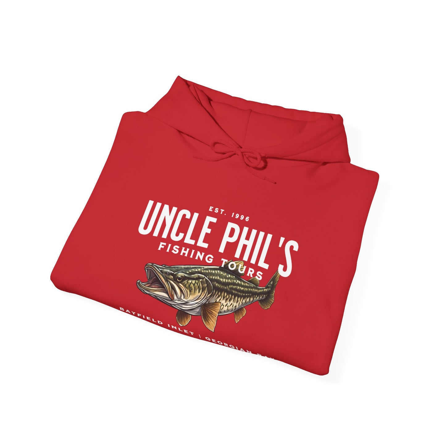 Uncle Phil's Fishing Tours Bayfield Inlet Pike Hoodie