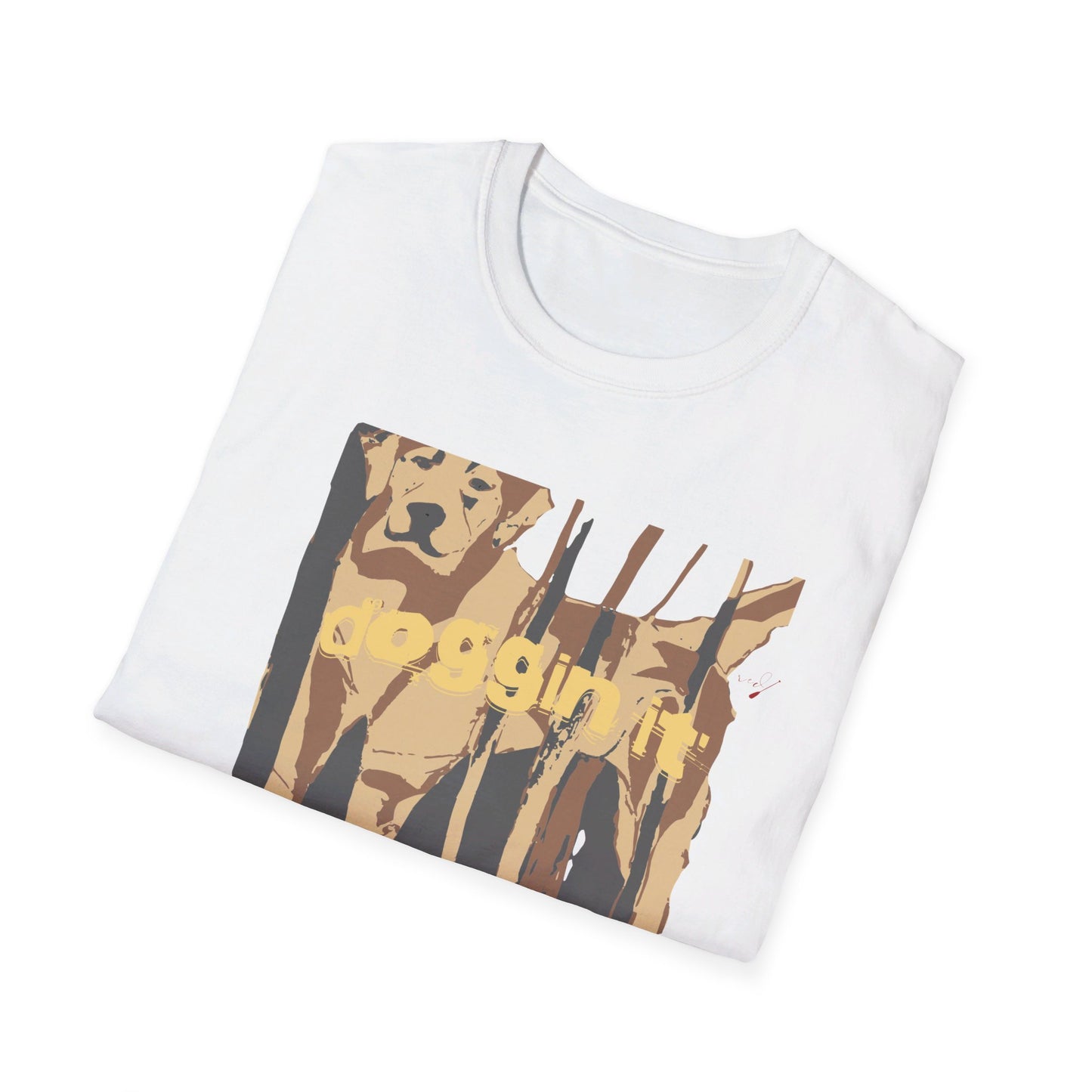 doggin it' Brown T-Shirt