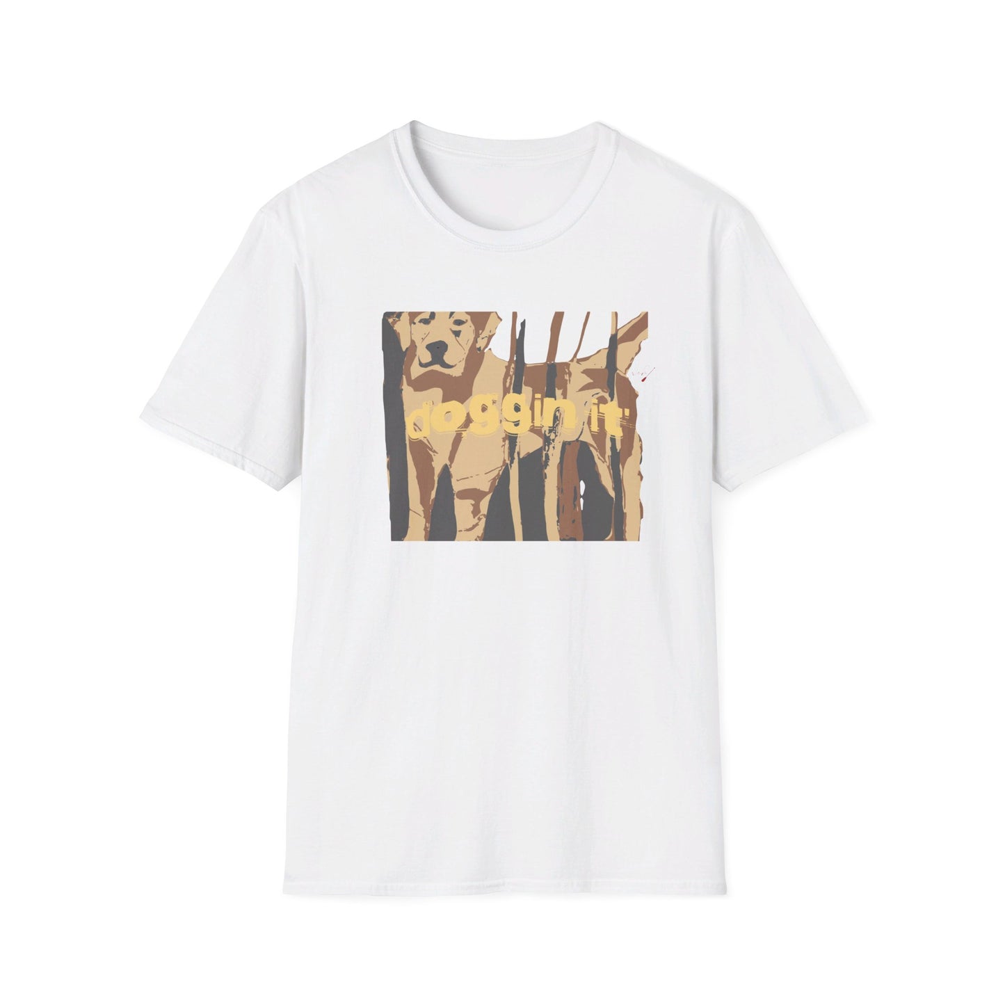 doggin it' Brown T-Shirt