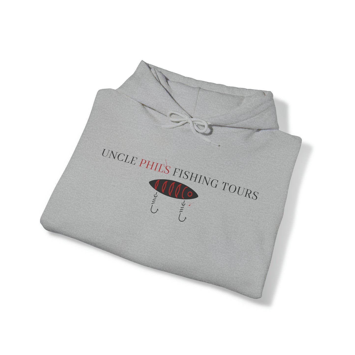 Uncle Phil's Fishing Tours Black Lure Hoodie