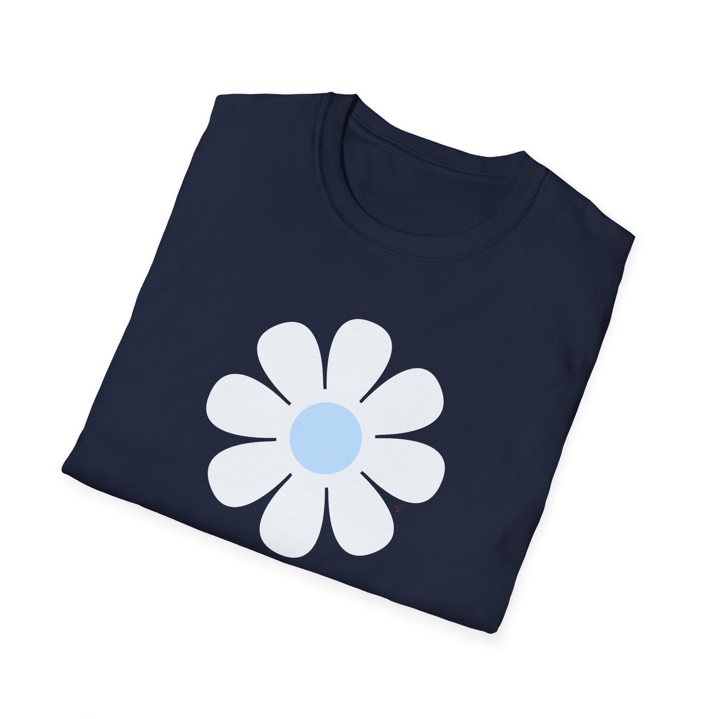 Retro Blue Daisy T-Shirt