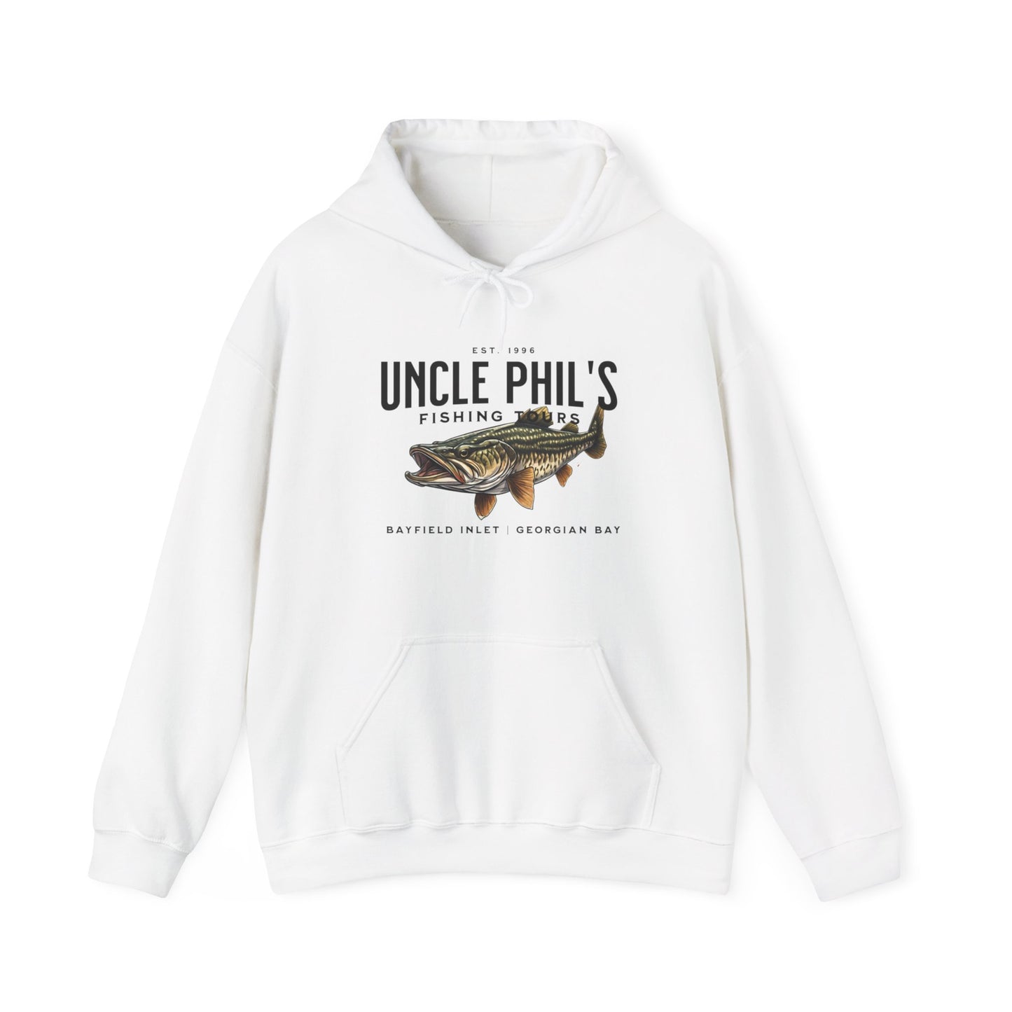 Uncle Phil's Fishing Tours Bayfield Inlet Pike Hoodie