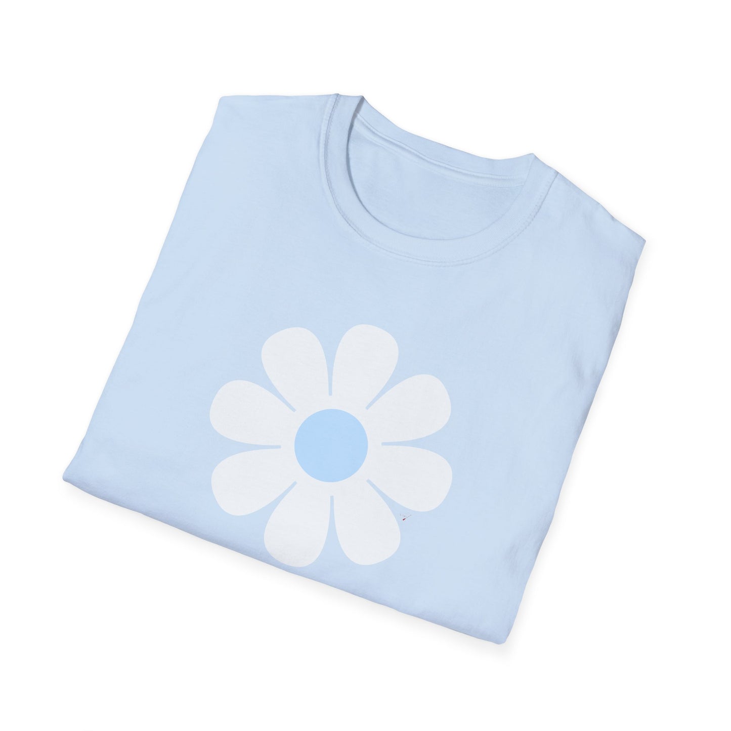 Retro Blue Daisy T-Shirt