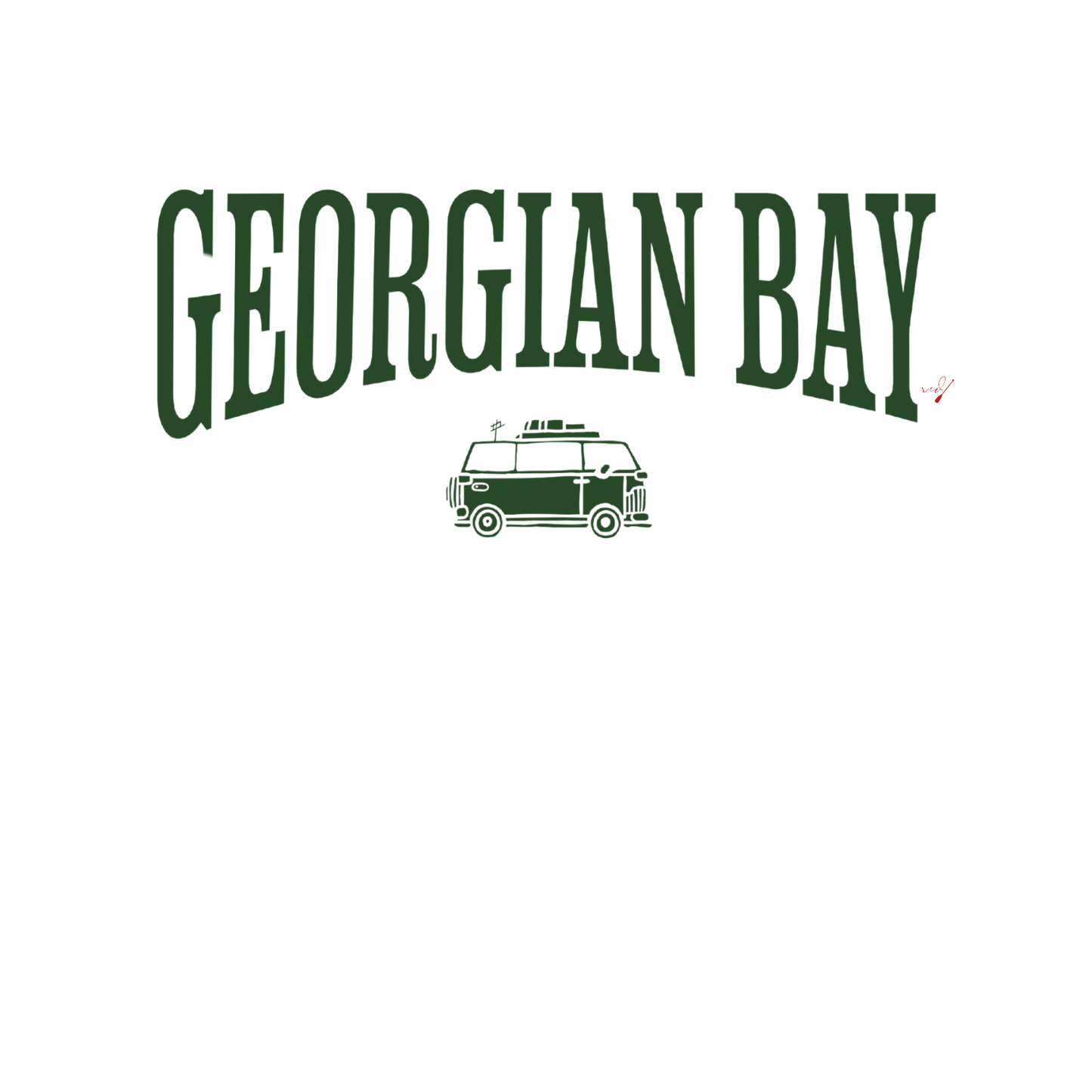 Georgian Bay Camper Van T-Shirt