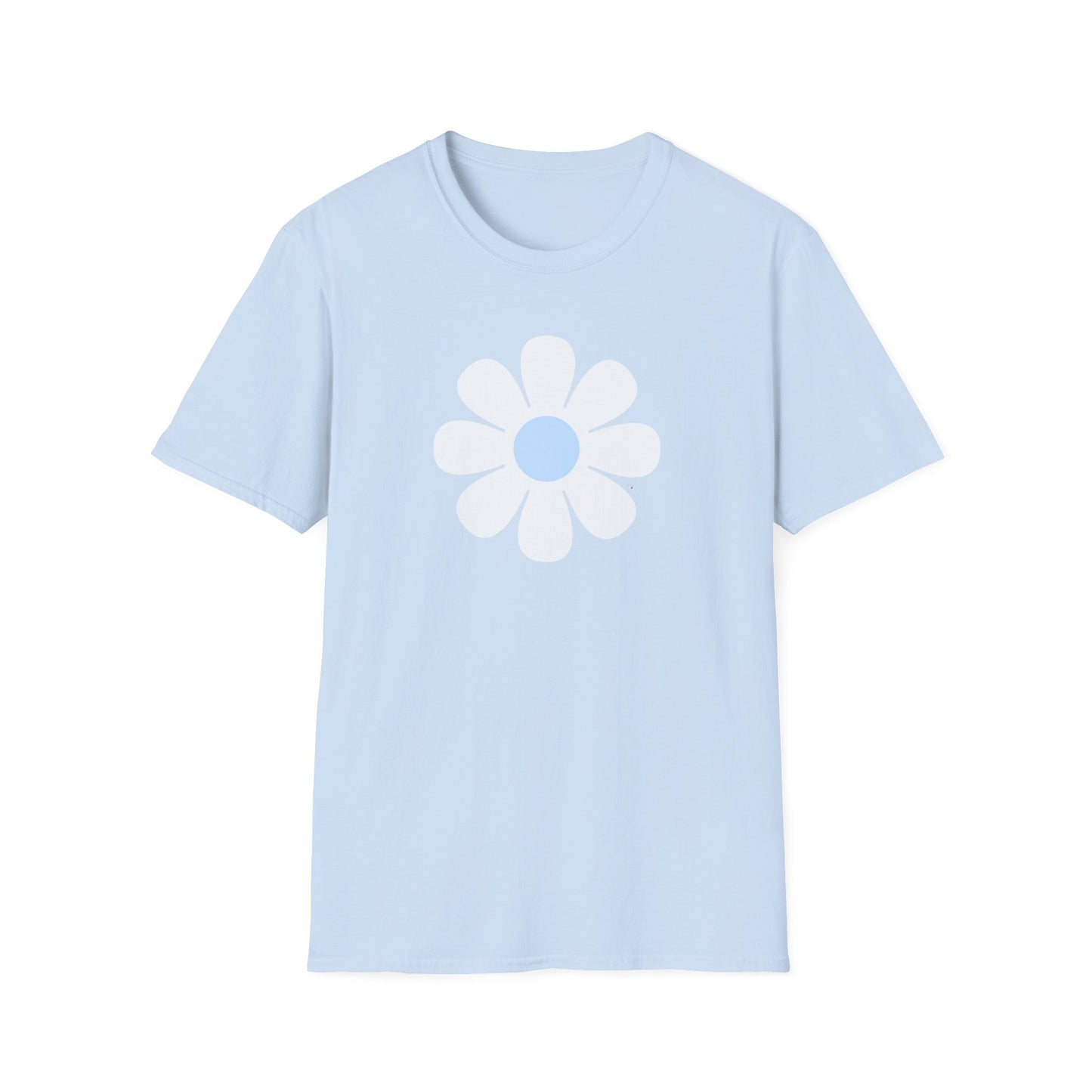 Retro Blue Daisy T-Shirt
