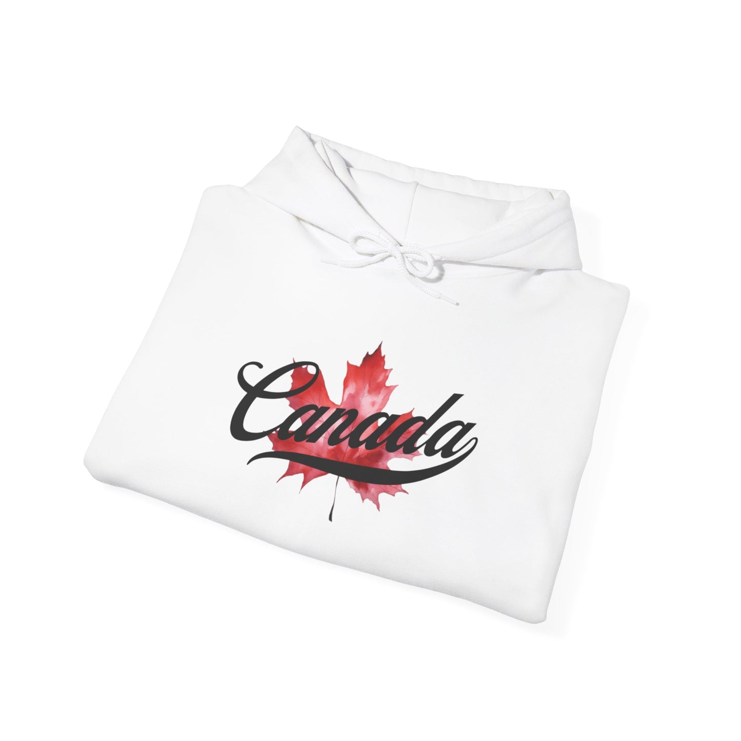 Canada Script Maple Leaf Hoodie