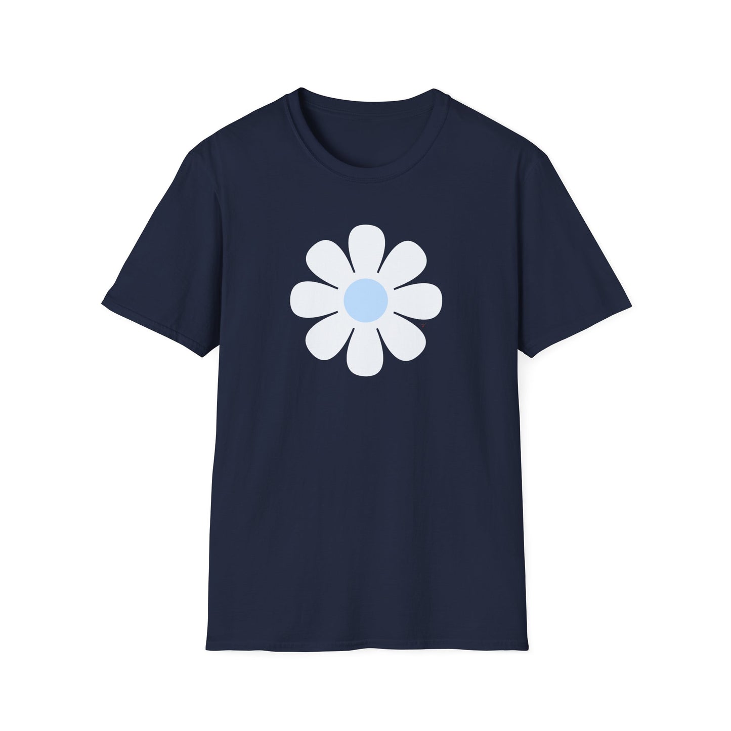 Retro Blue Daisy T-Shirt