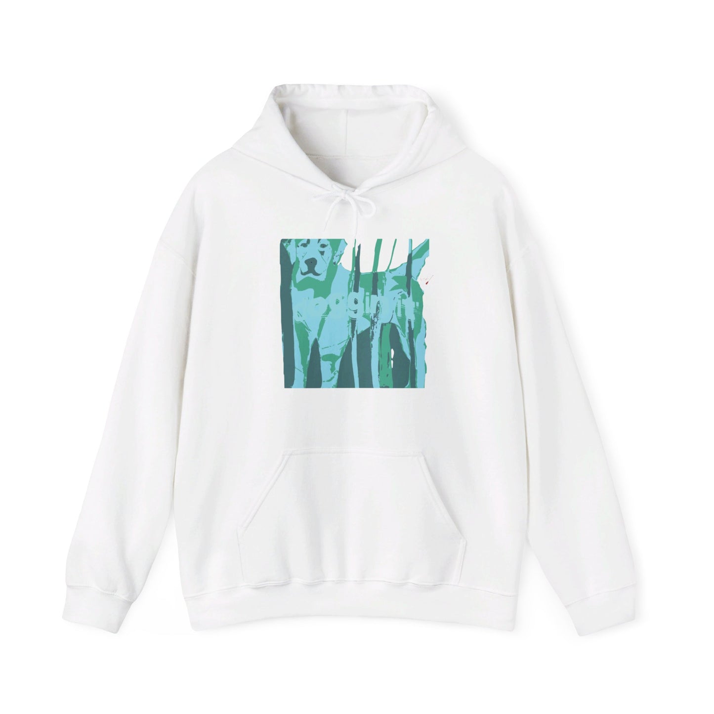 doggin it' Blue Hoodie