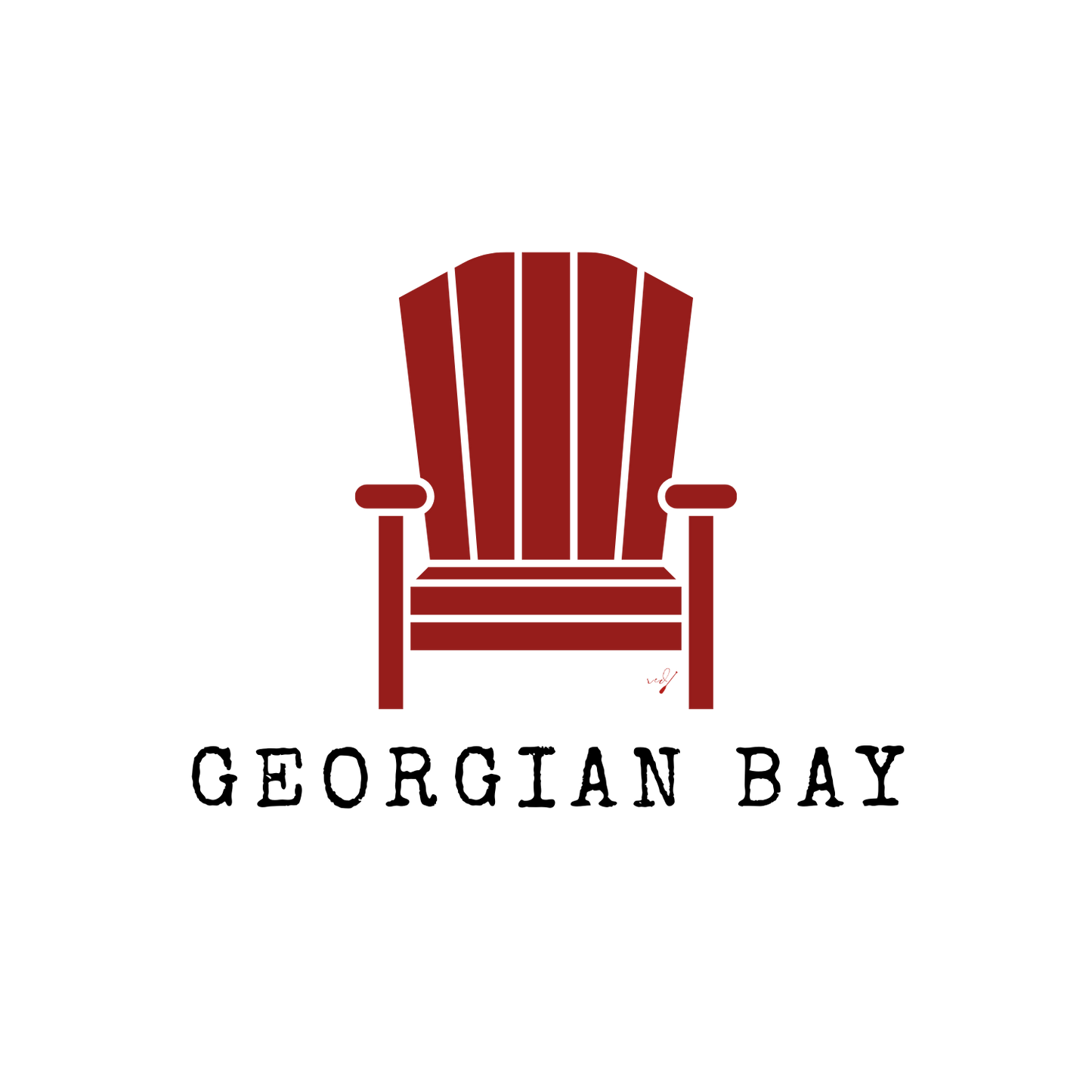Georgian Bay Dock Chair T-Shirt