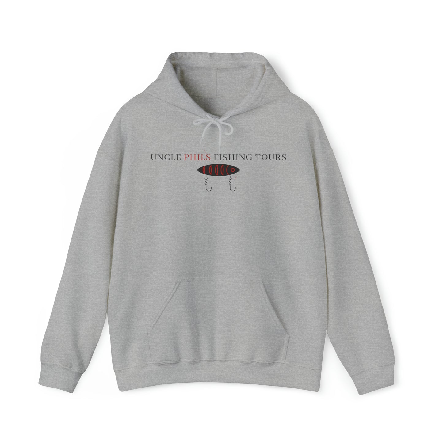 Uncle Phil's Fishing Tours Black Lure Hoodie