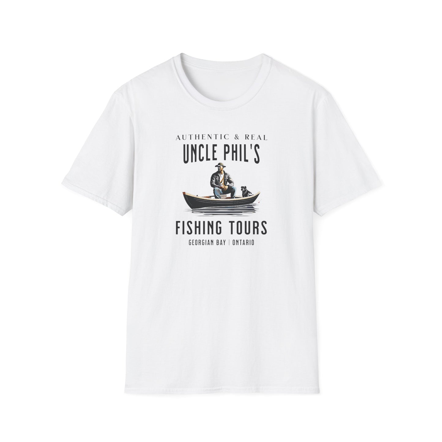 Uncle Phil's Fishing Tours Authentic & Real T-Shirt