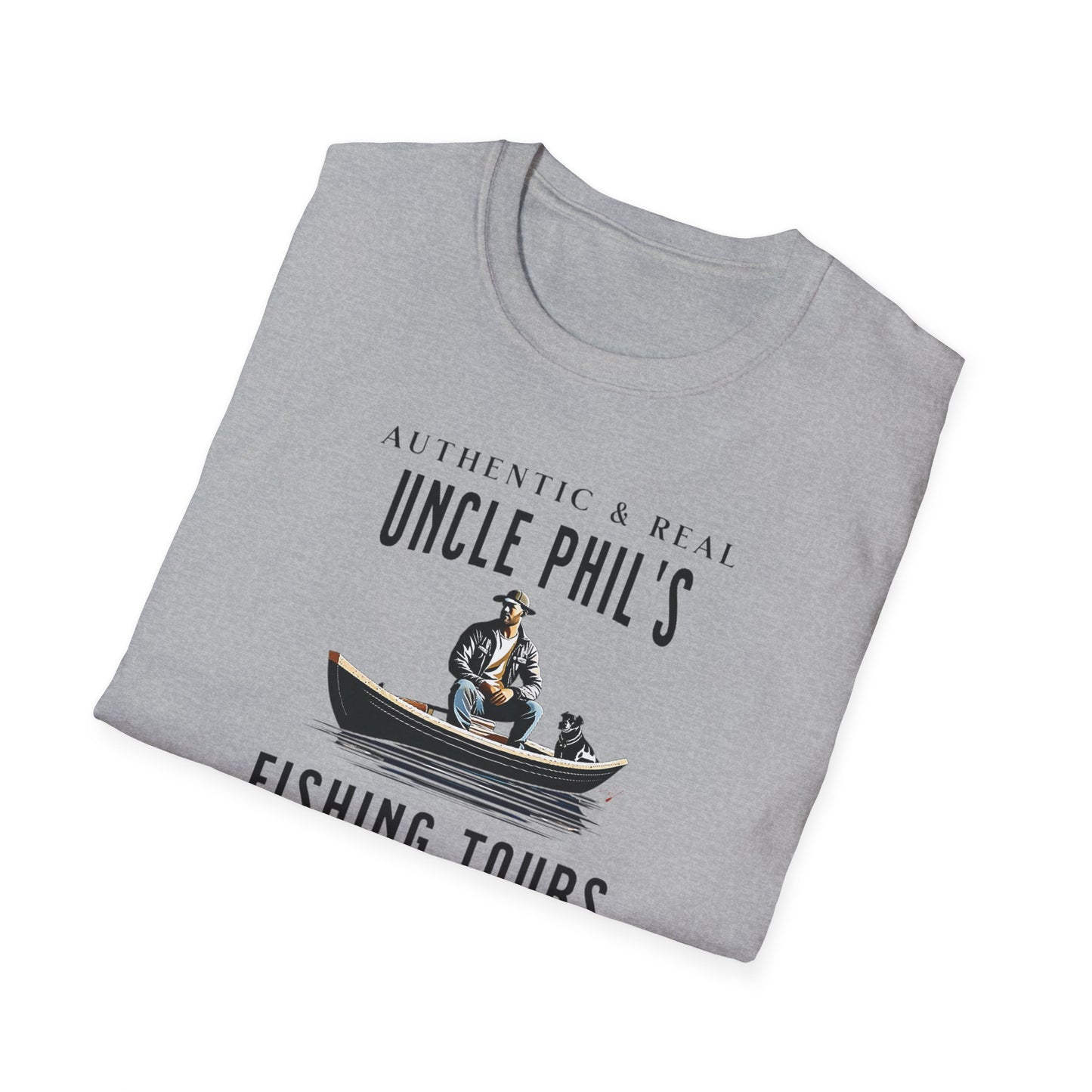 Uncle Phil's Fishing Tours Authentic & Real T-Shirt