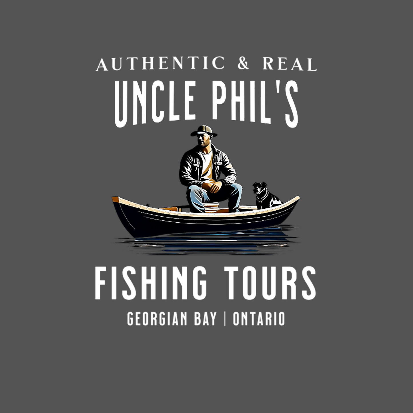 Uncle Phil's Fishing Tours Authentic & Real Hoodie