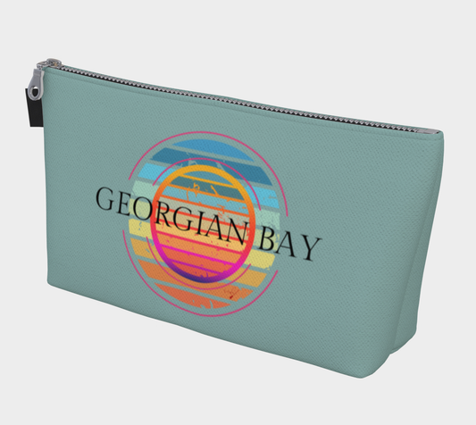 Georgian Bay Sun MakeUp Bag