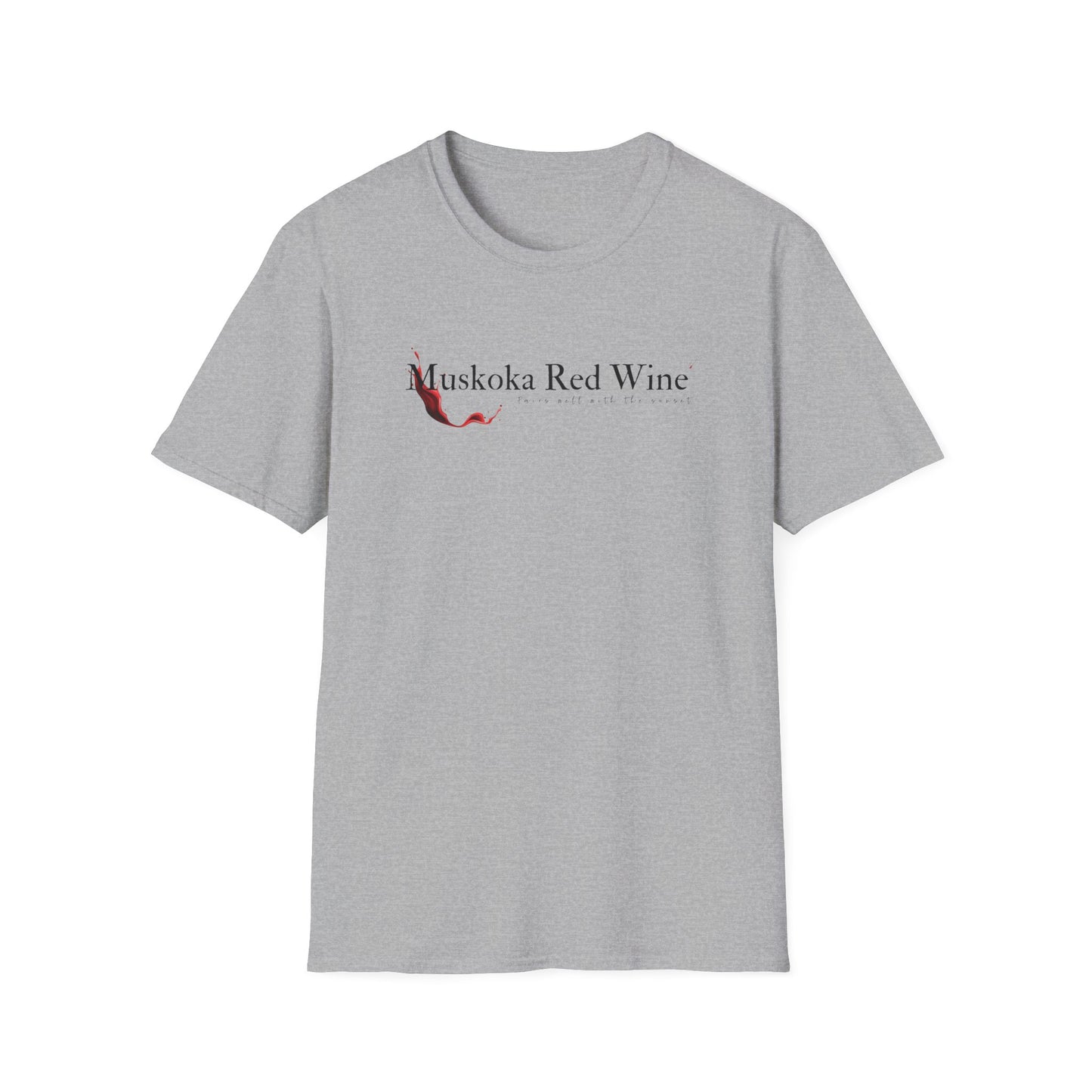 Muskoka Red Wine - Pairs Well With The Sunset T-Shirt