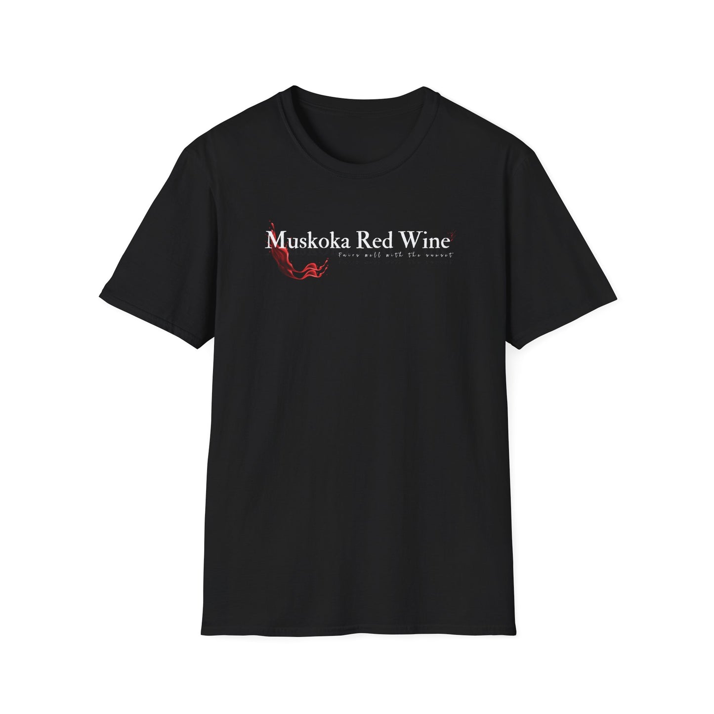 Muskoka Red Wine - Pairs Well With The Sunset T-Shirt