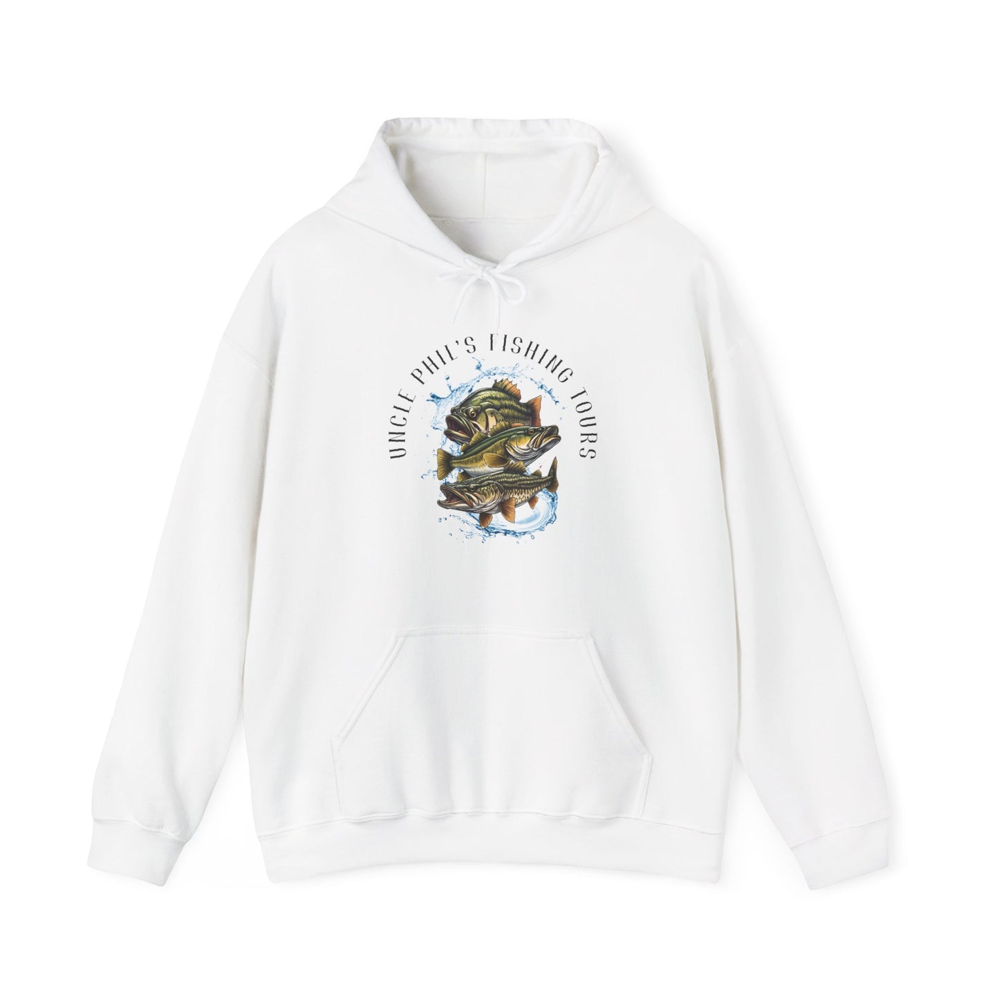 Uncle Phil's Fishing Tours Stacked Fish Hoodie