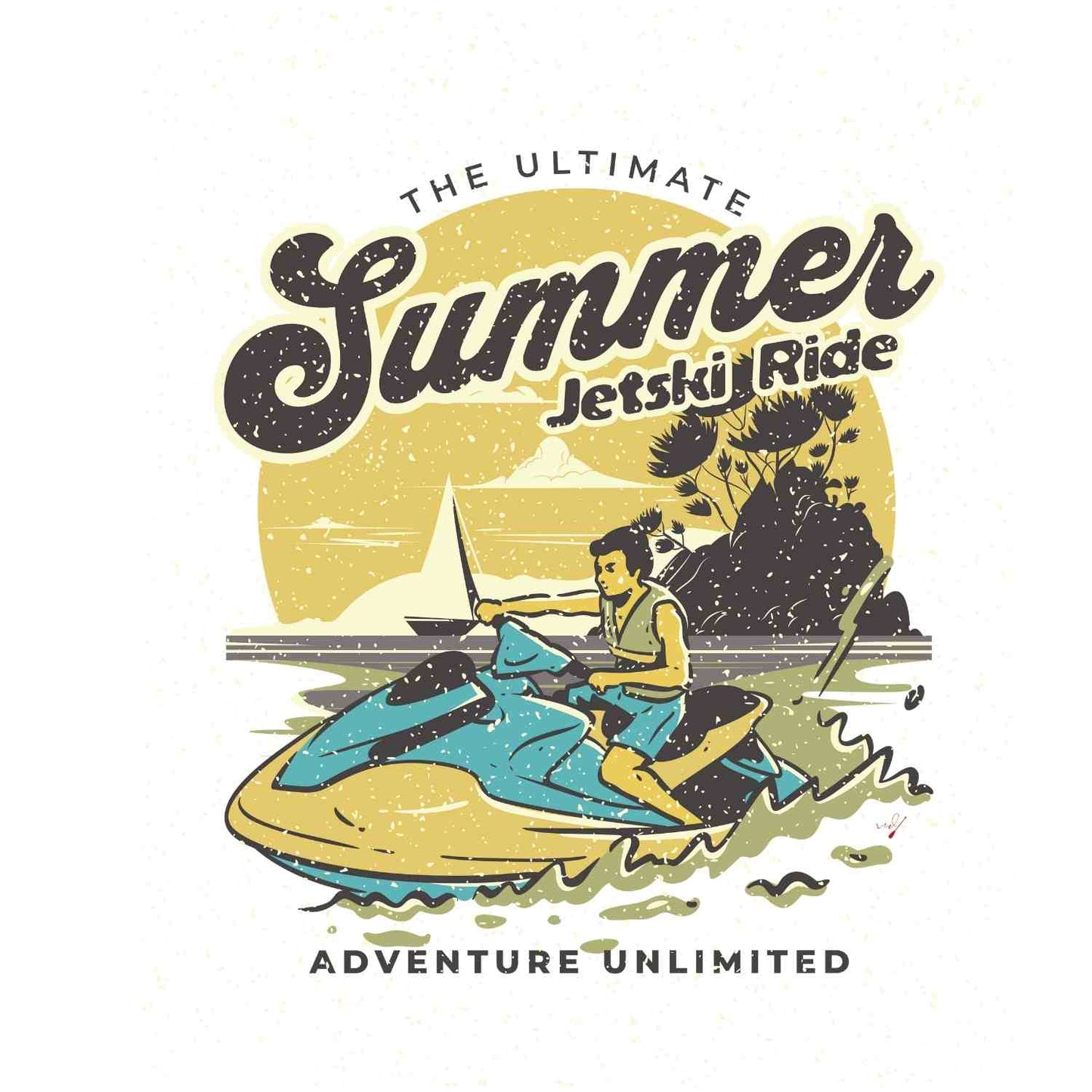 Summer Jetski Hoodie