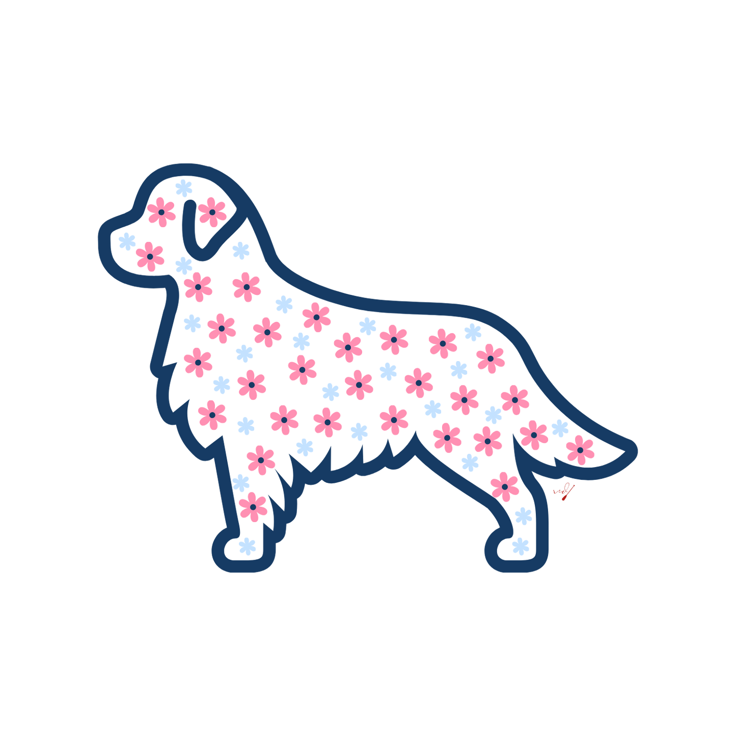 Floral Fetch T-Shirt