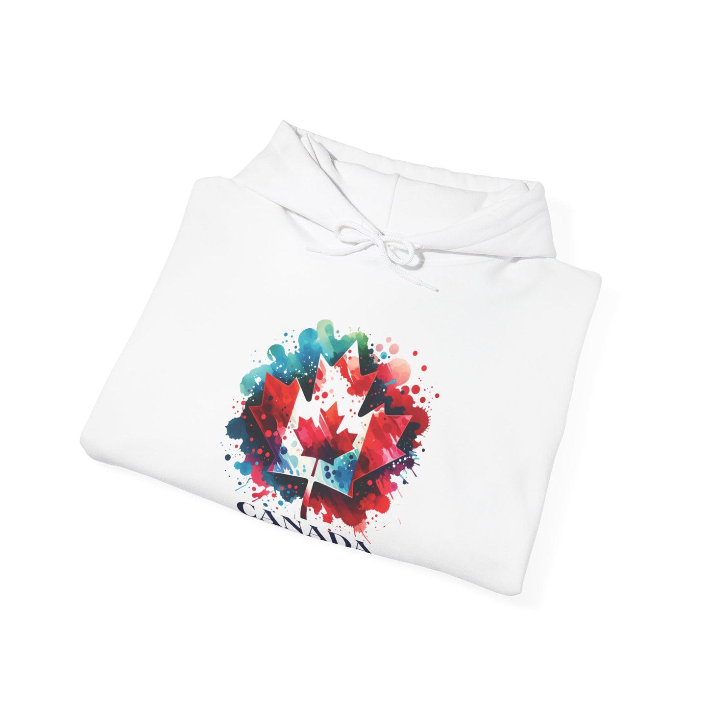 Canada Vibrant Maple Leaf Hoodie