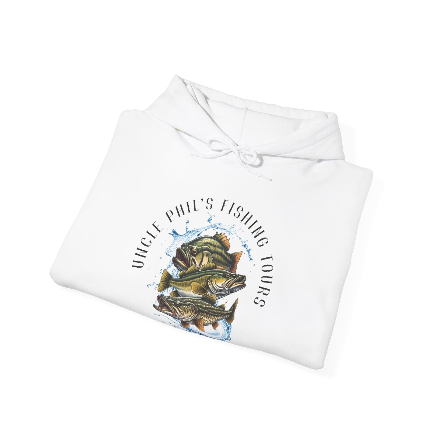 Uncle Phil's Fishing Tours Stacked Fish Hoodie