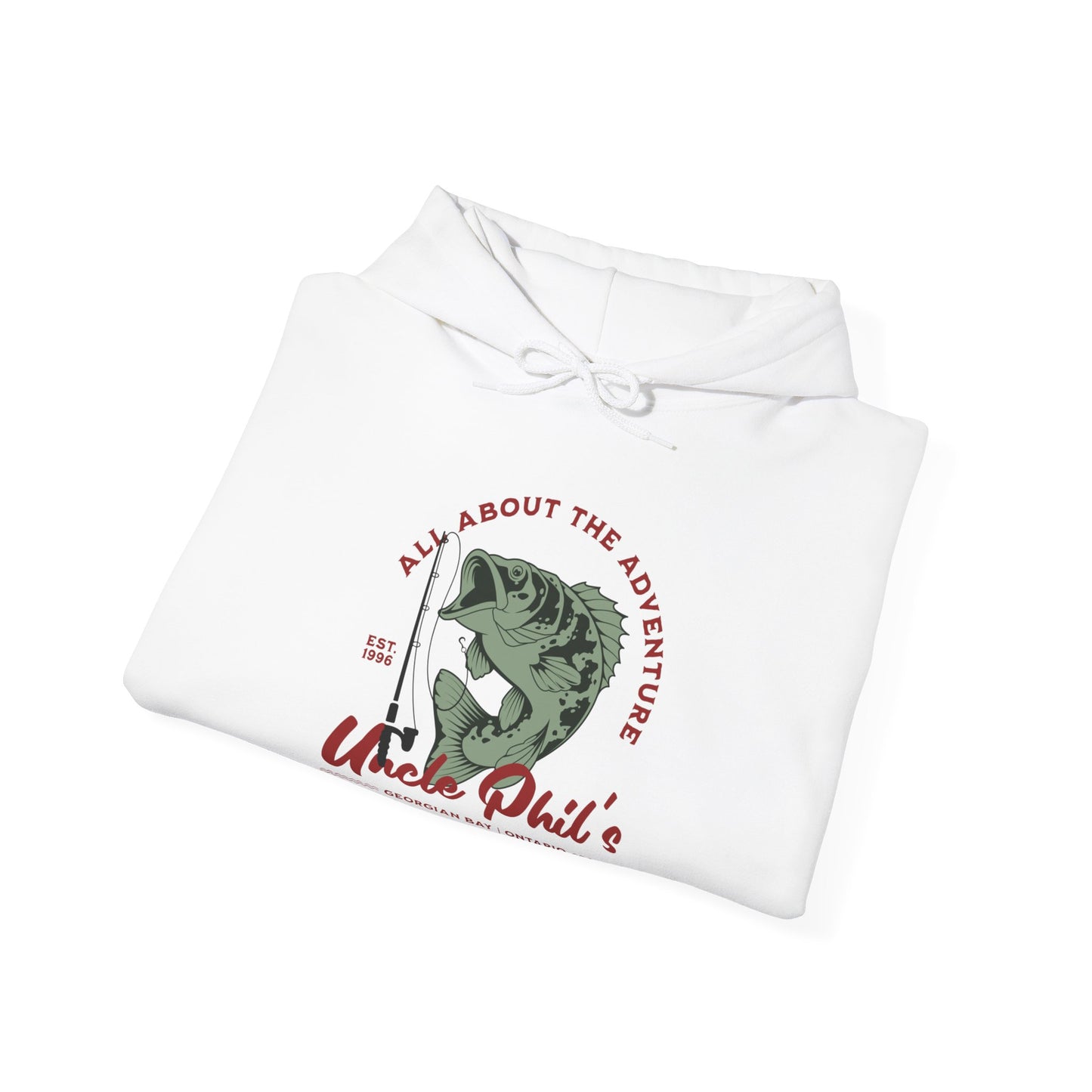 Uncle Phil's Fishing Tours - All About The Adventure Hoodie