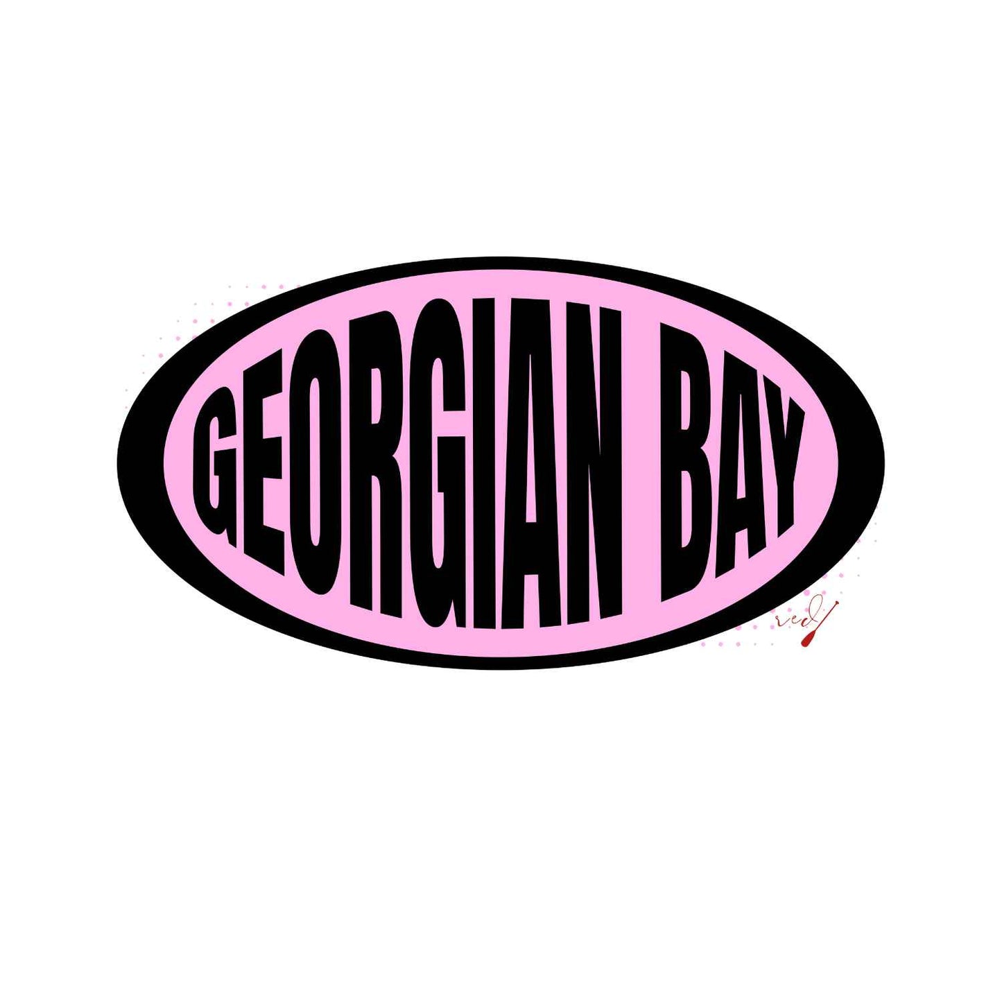 Georgian Bay Oval Logo T-Shirt
