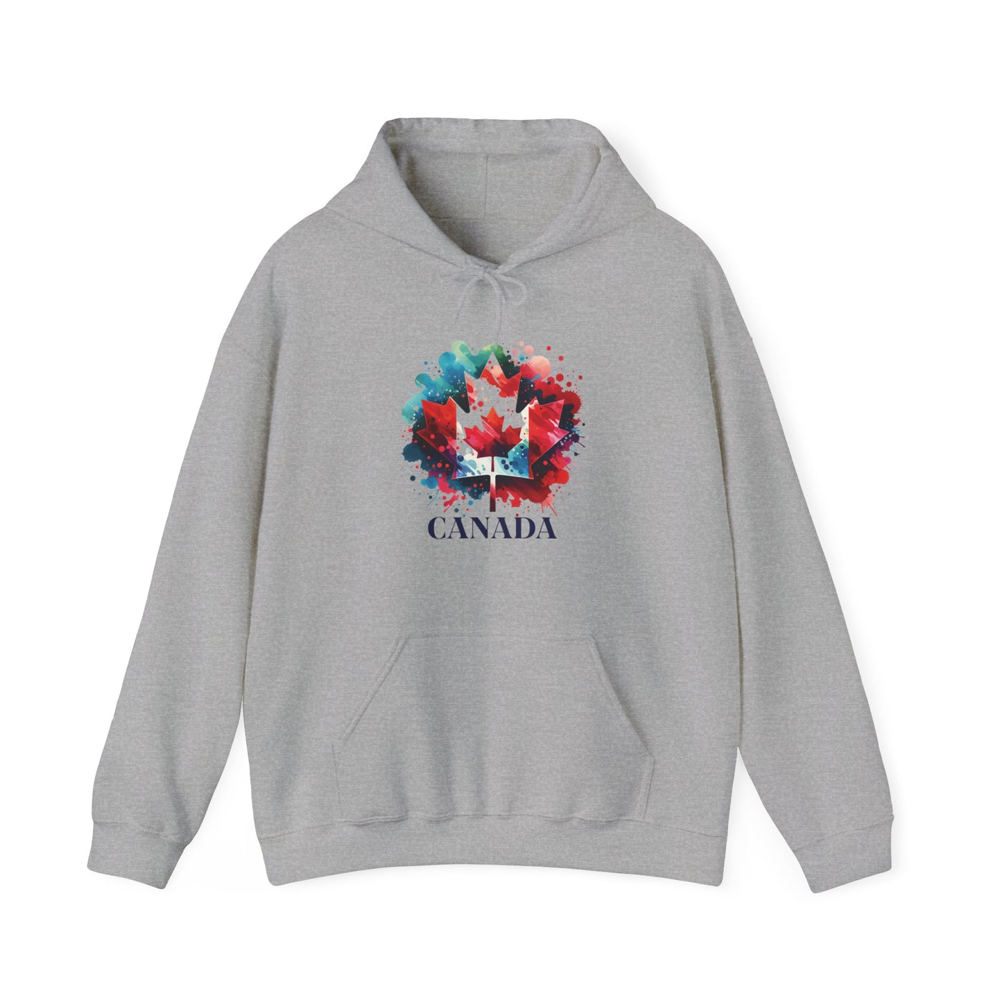 Canada Vibrant Maple Leaf Hoodie