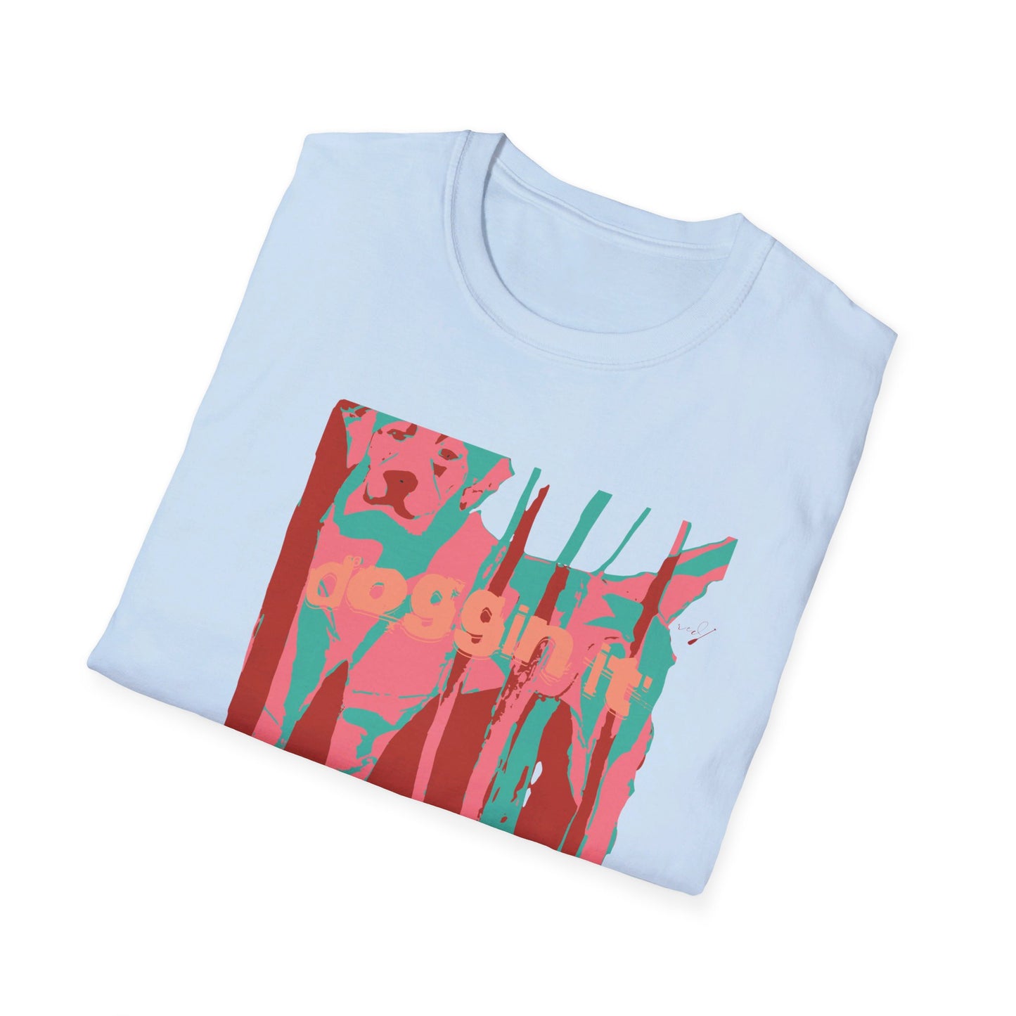 doggin it' in Pink T-Shirt