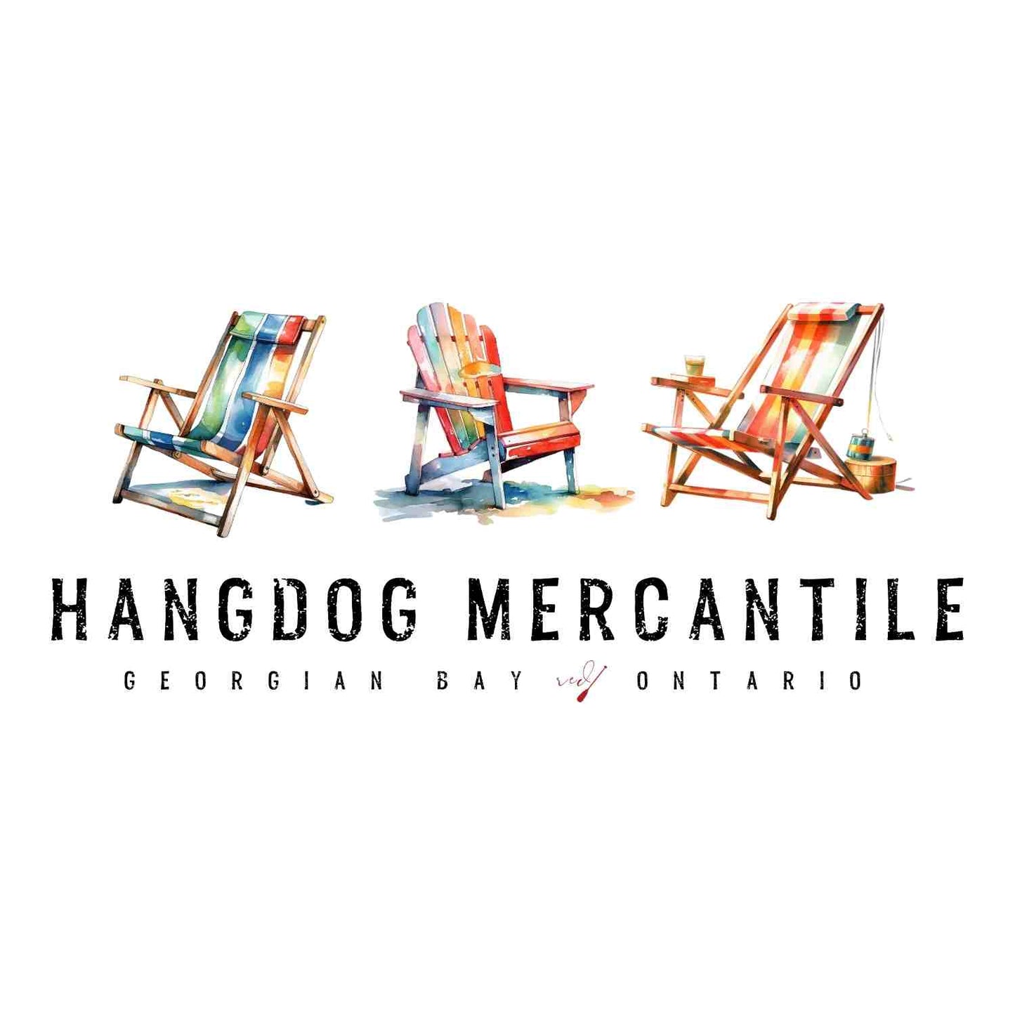 Hangdog Mercantile Dock Chairs Hoodie