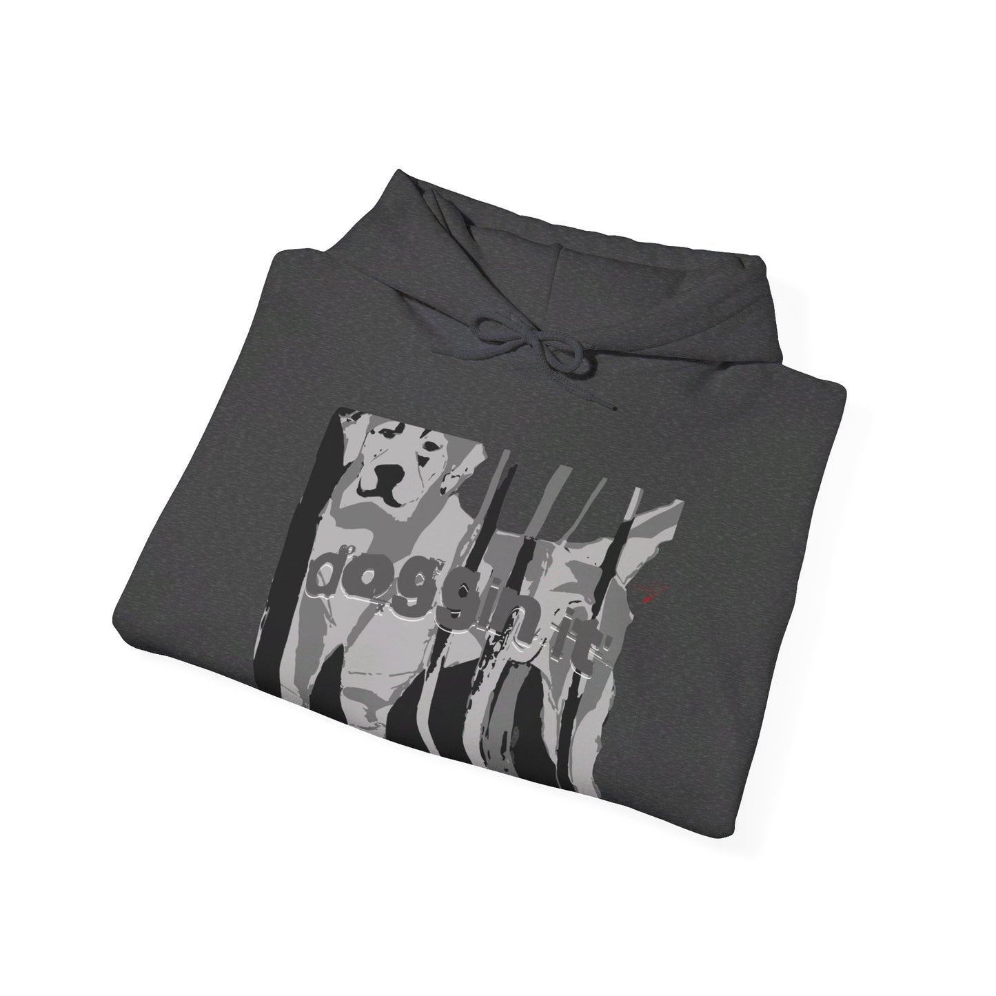 doggin it' Black Hoodie