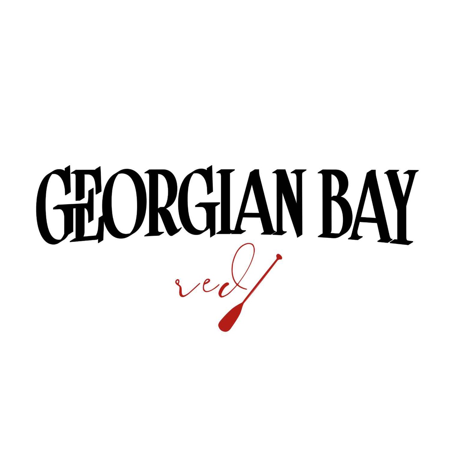 Georgian Bay redpaddle Logo T-Shirt