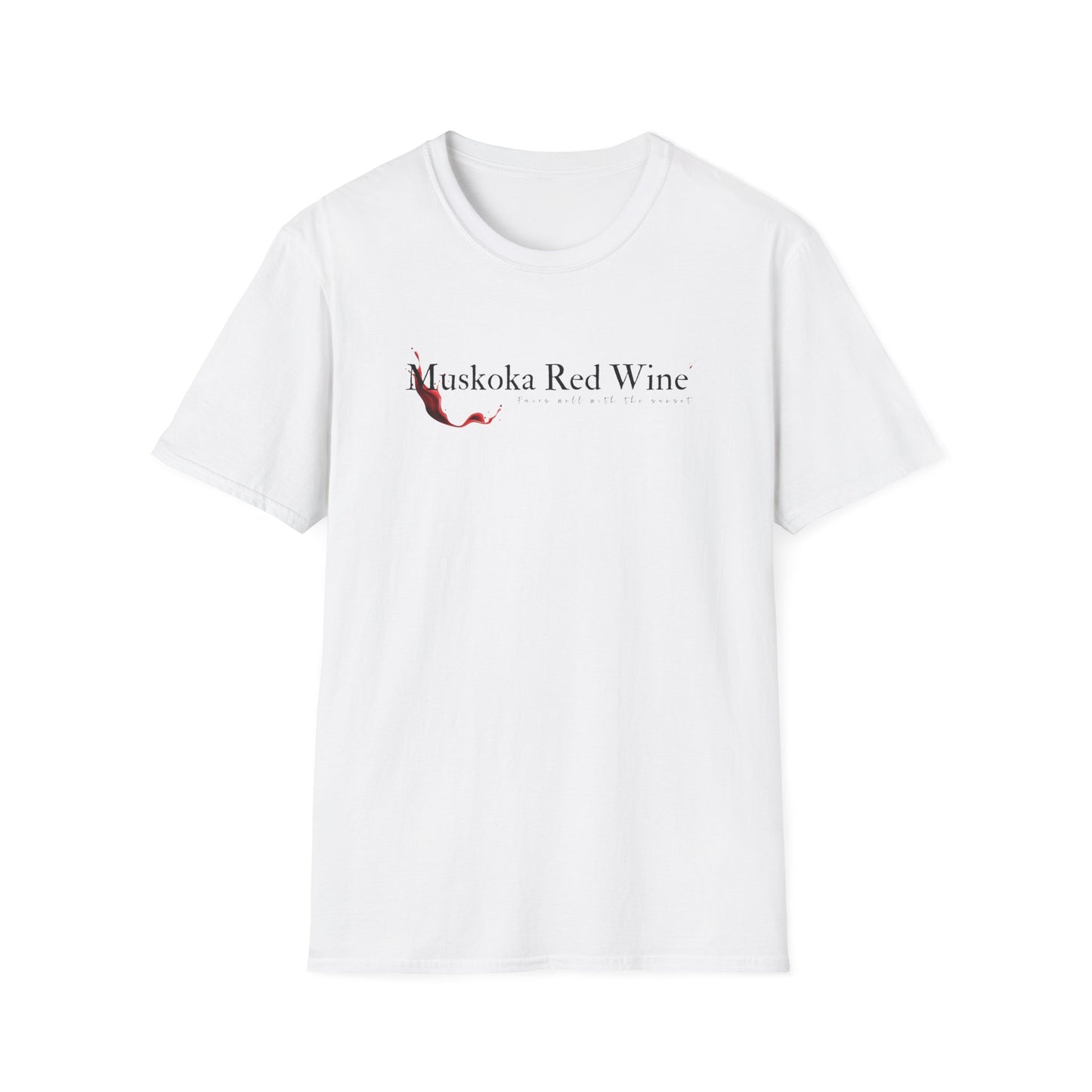 Muskoka Red Wine - Pairs Well With The Sunset T-Shirt
